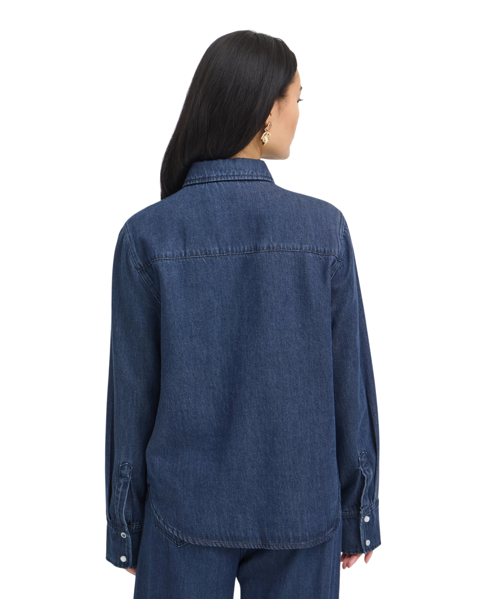 FRSUNNA Shirt - Dark Blue Denim