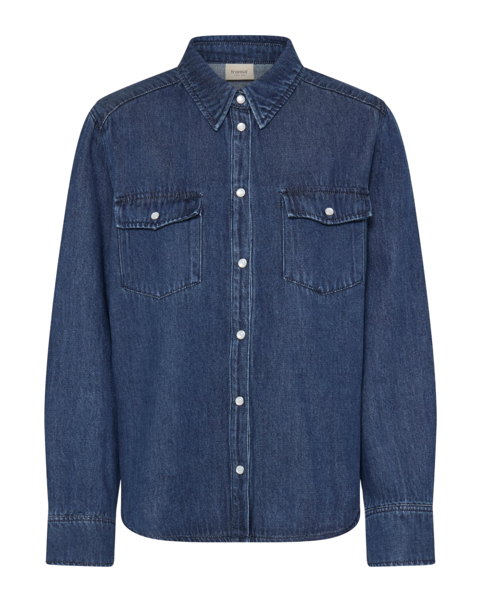 FRSUNNA Shirt - Dark Blue Denim