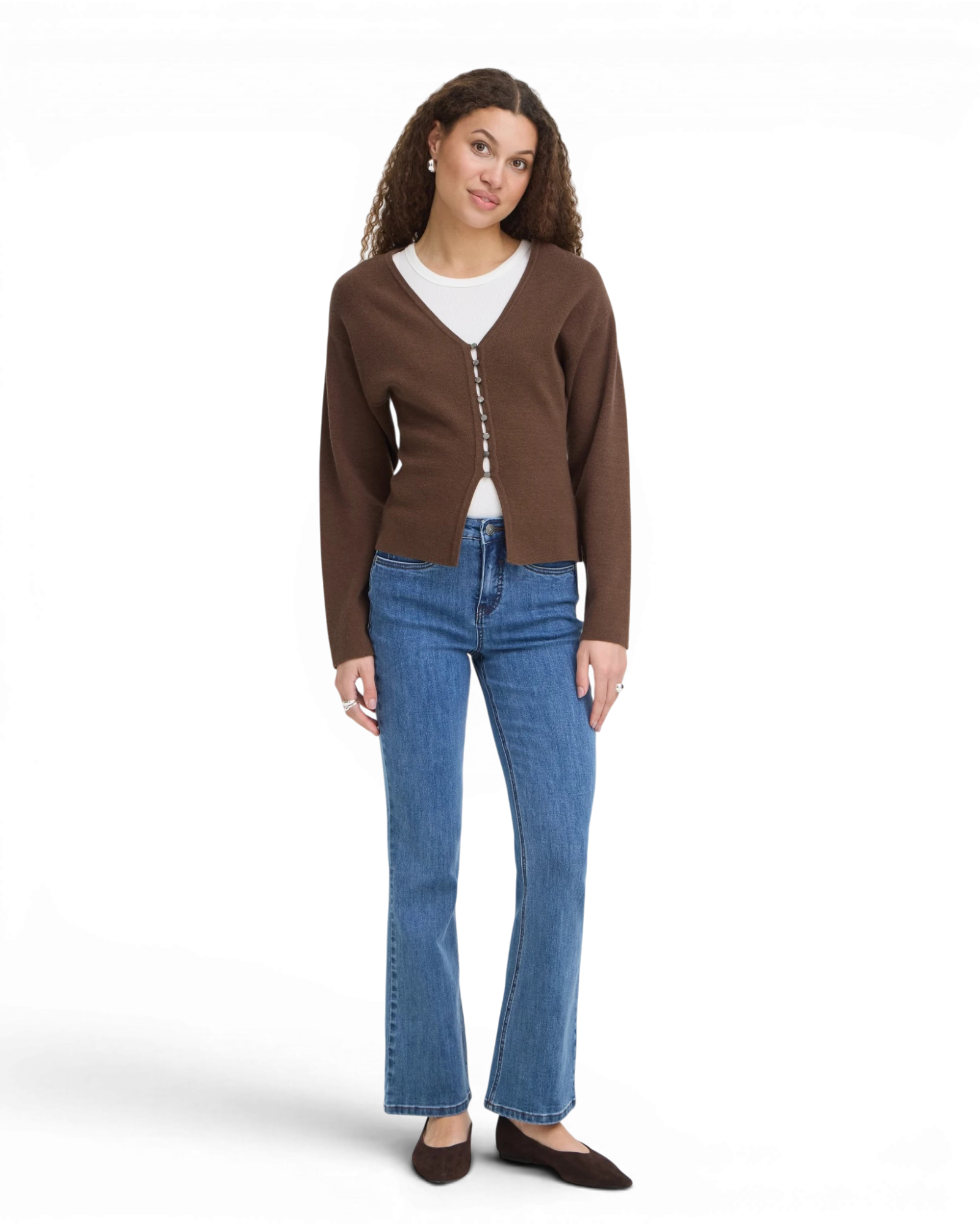FRVERA Cardigan - Rain Drum