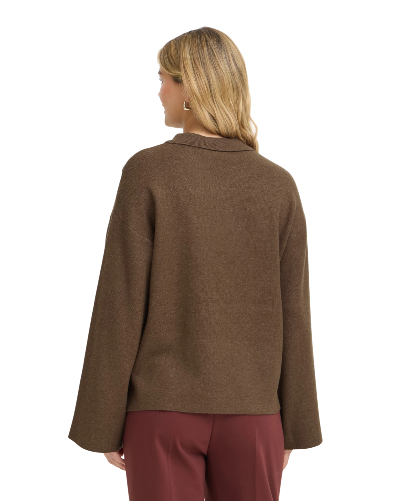 FRVIOLETA Sweatshirt - Rain Drum Melange