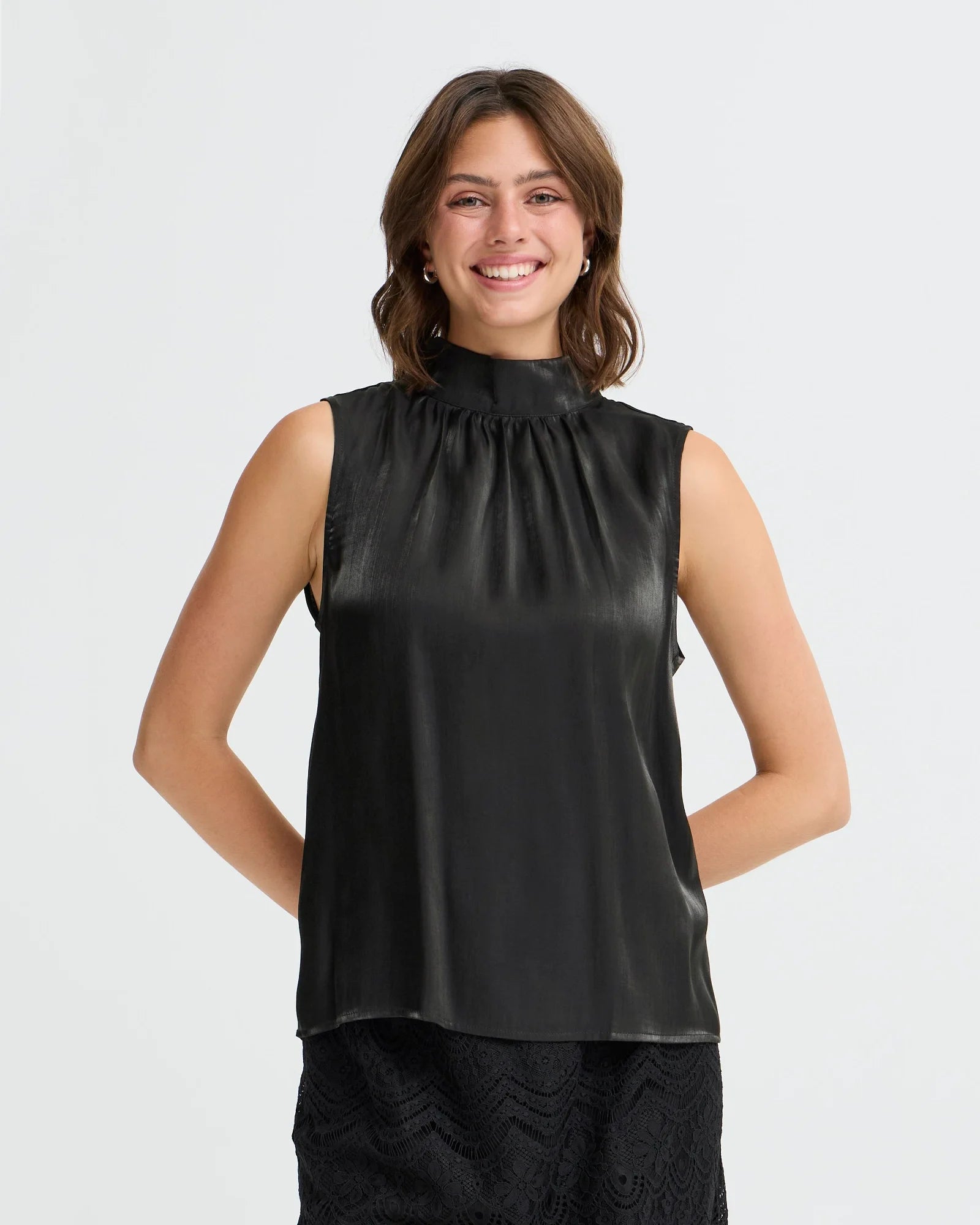 FRYOLANDA Top - Black