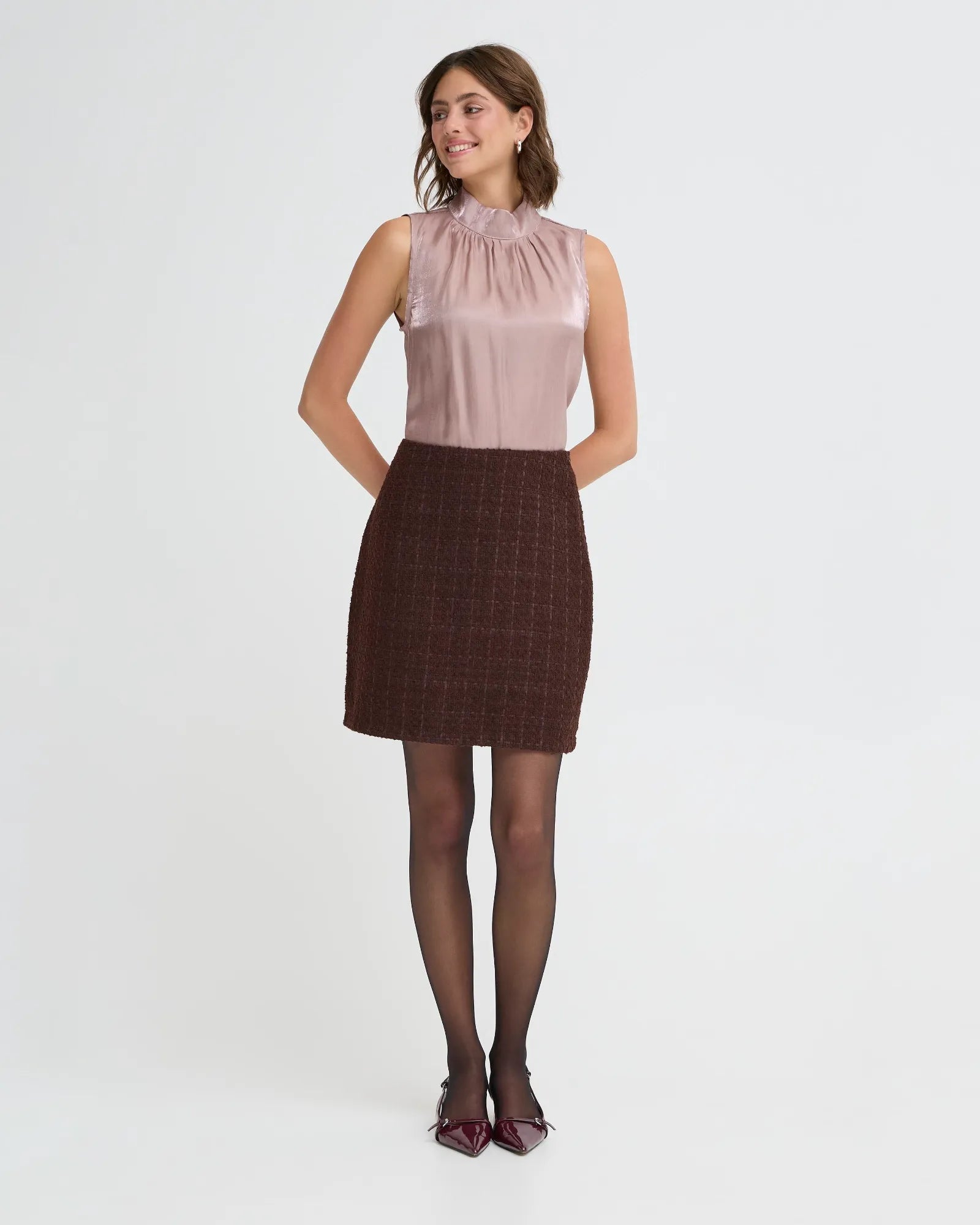 FRYOLANDA Top - Pale Mauve