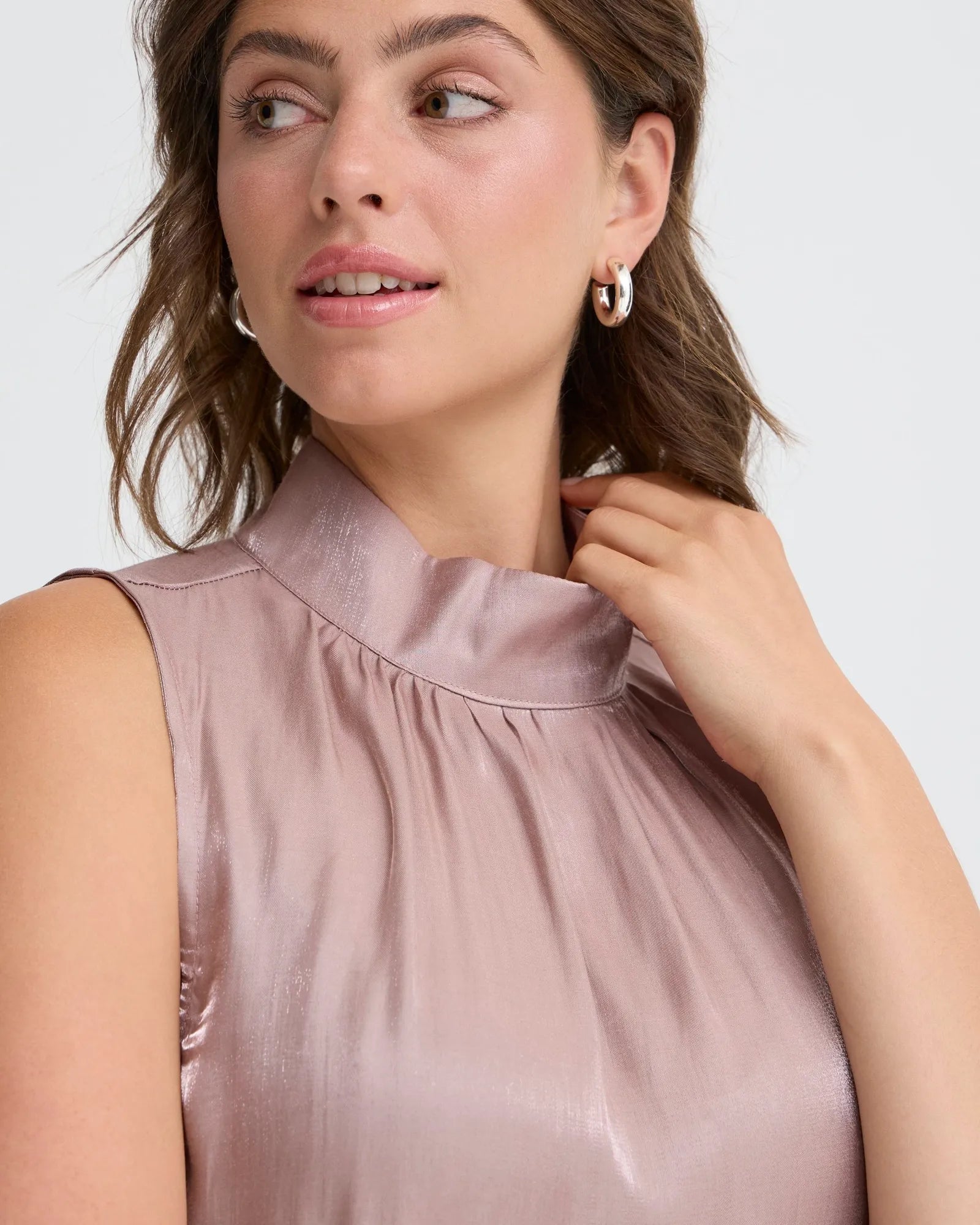 FRYOLANDA Top - Pale Mauve