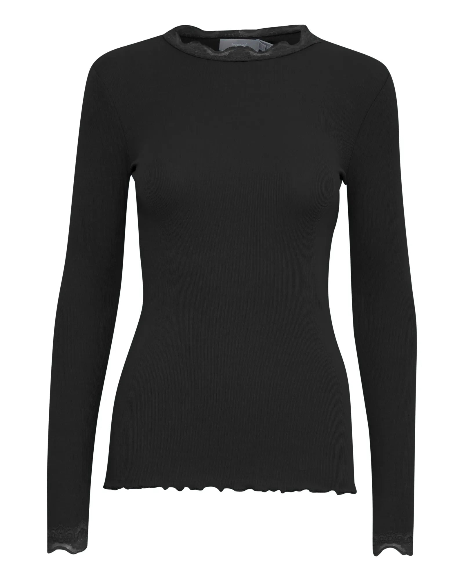 FRHIZAMOND Long Sleeve T-Shirt - Black