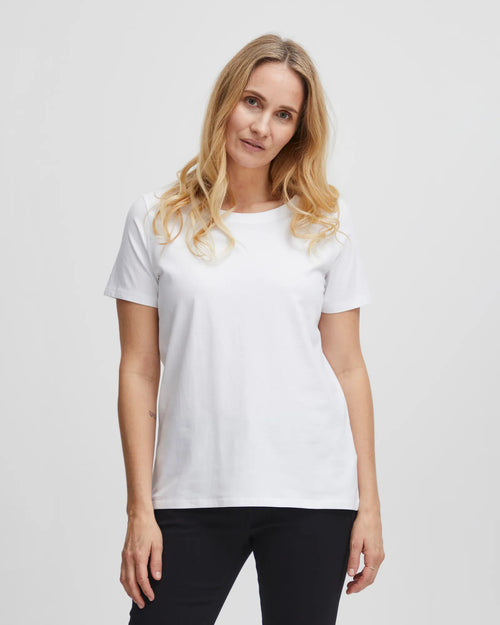 Zashoulder T-Shirt - White