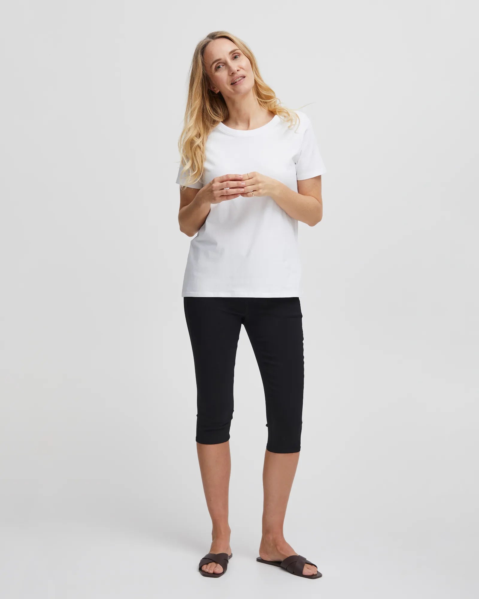 Zashoulder T-Shirt - White