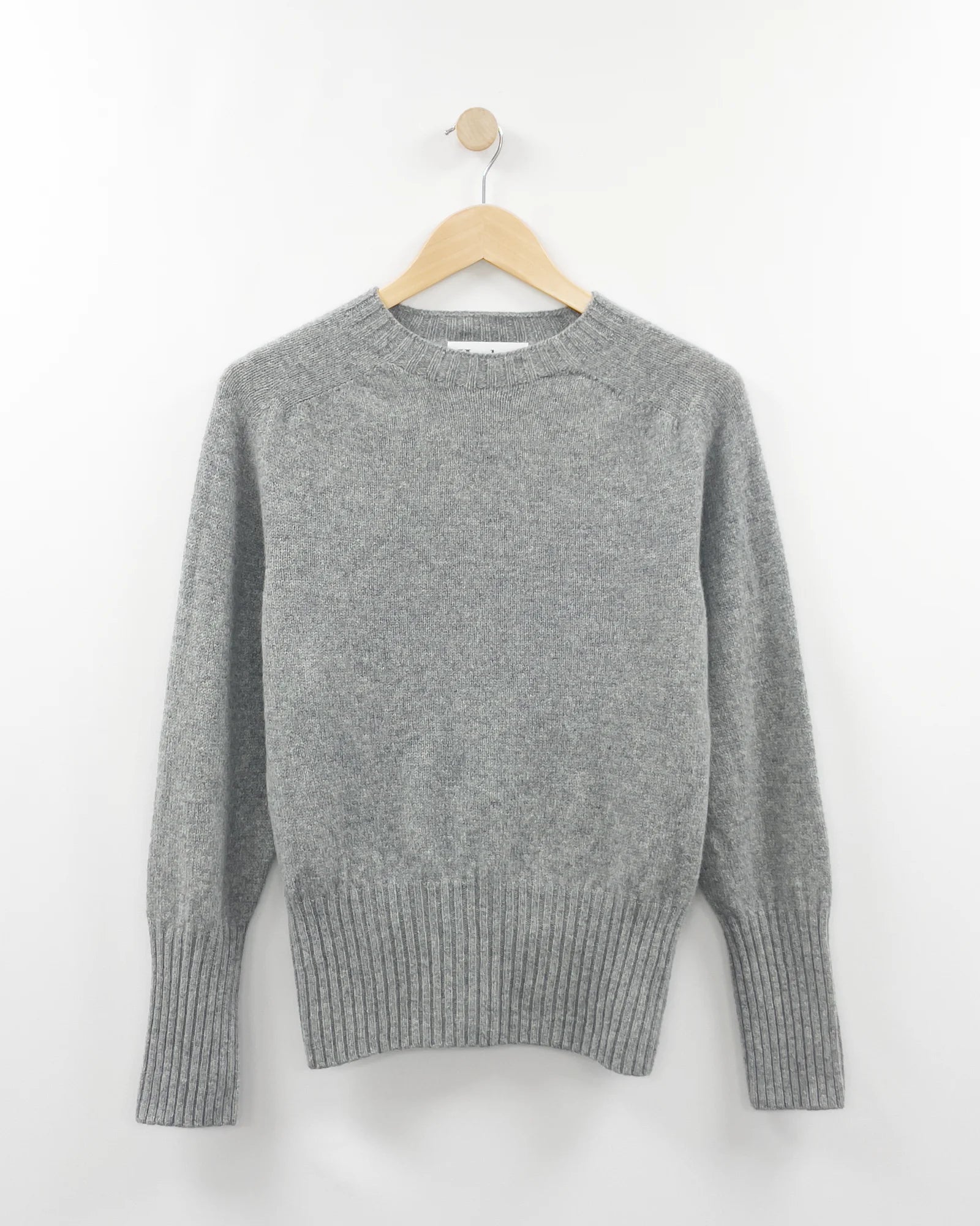 Women's Knitted Jumper (L3330/7) - Flannel Grey