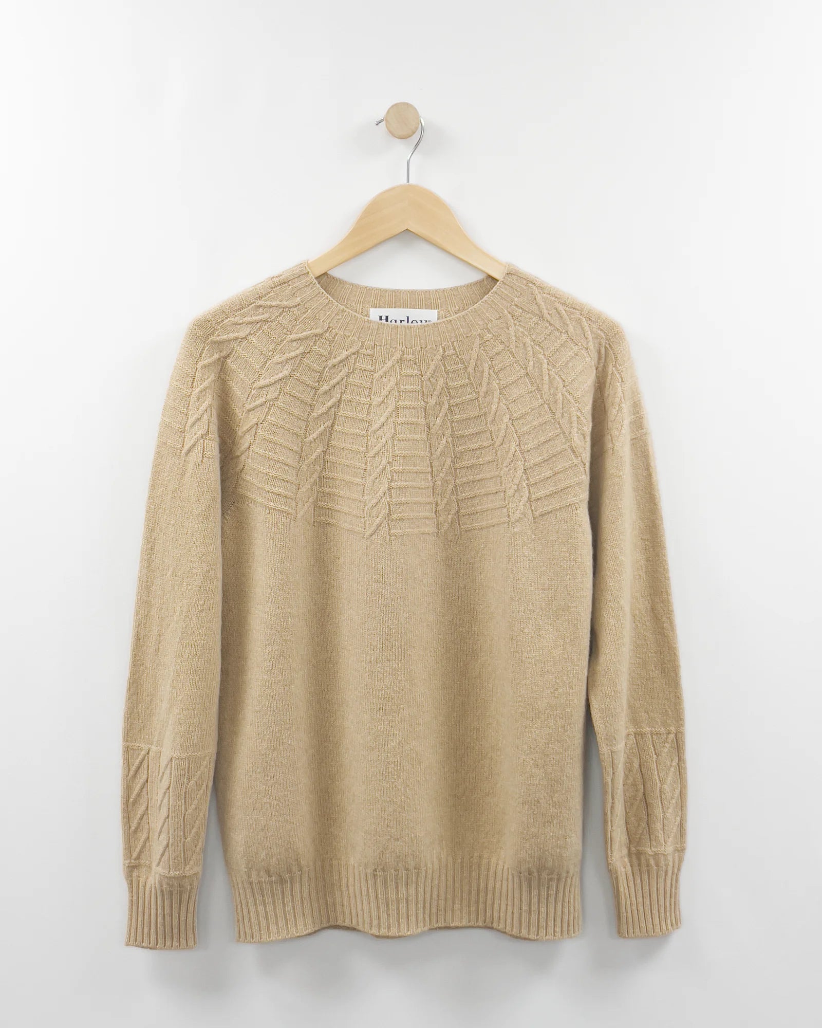 Women's Knitted Jumper (L5237/7) - Sandstorm