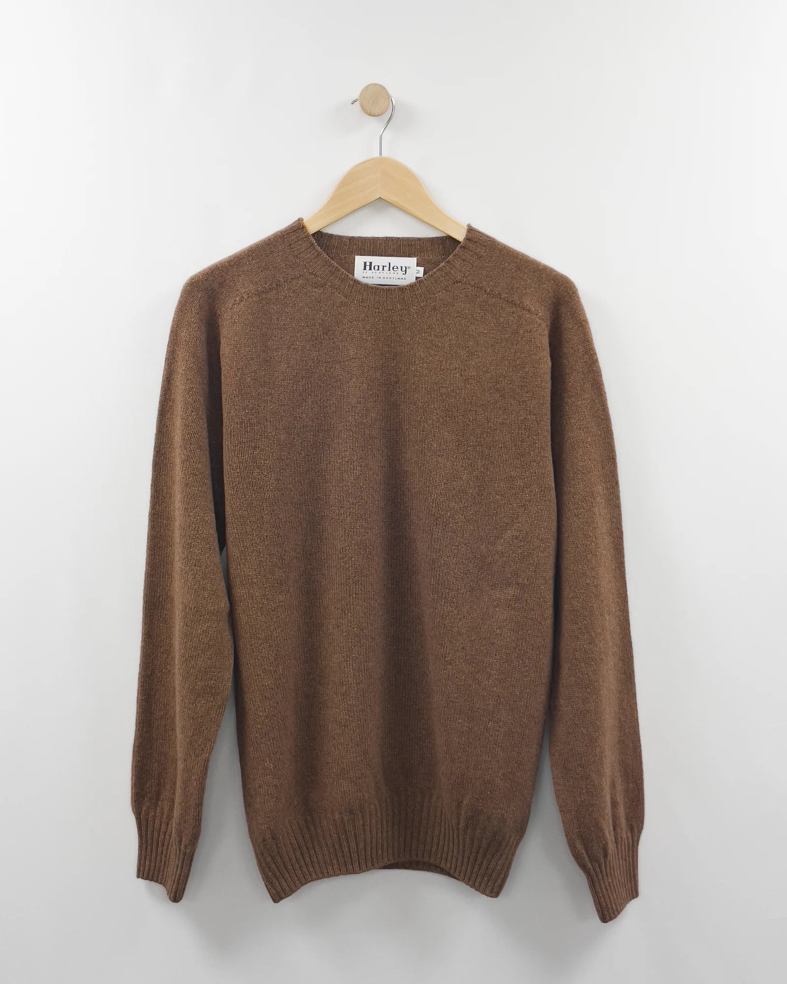 Men's Knitted Jumper (M3116/7) - Hazelnut