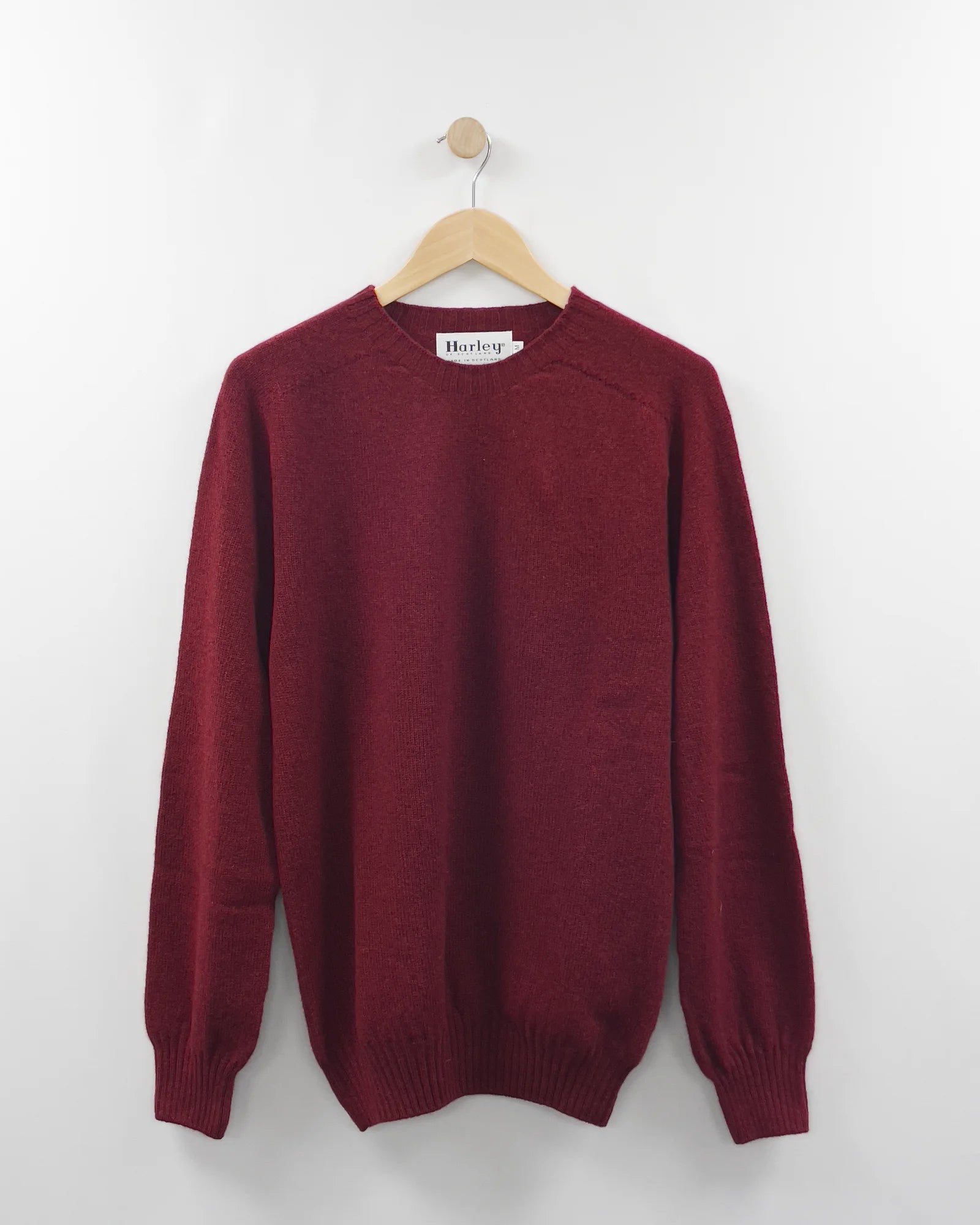 Men's Knitted Jumper (M3116/7) - Russet Red