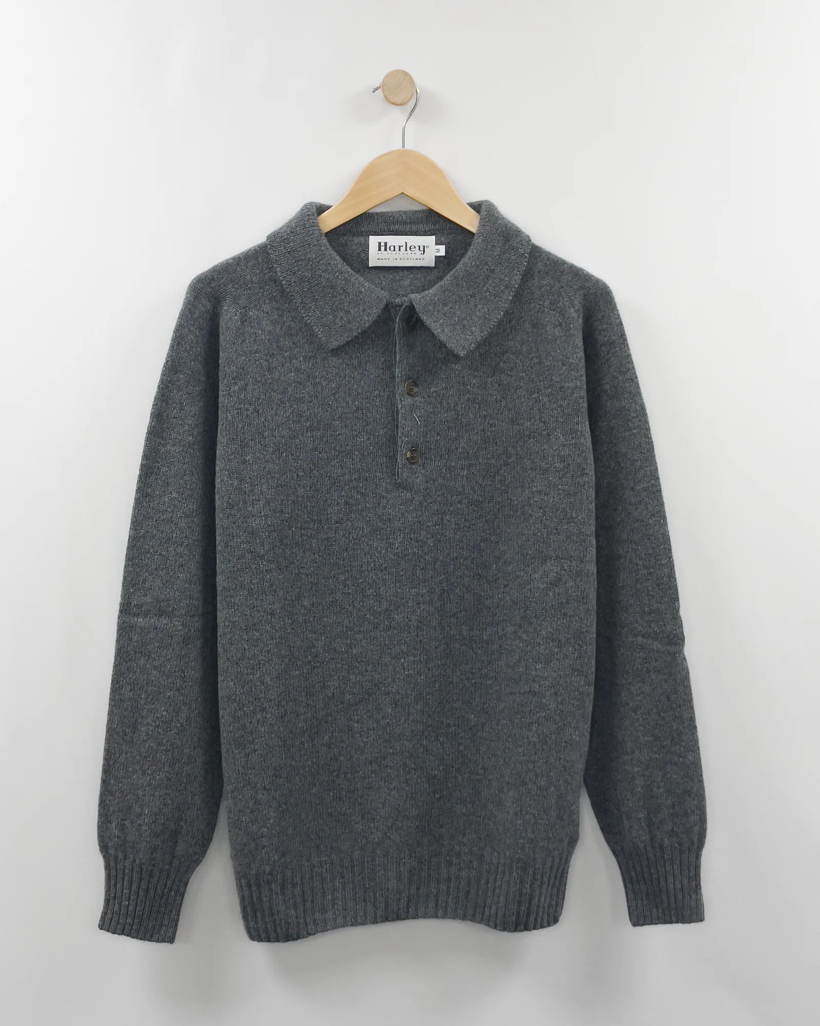 Men's Knitted Jumper (M3116/Eton) - Derby Grey