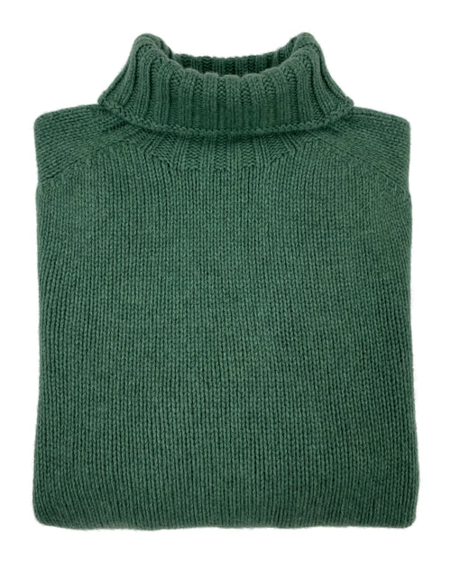 Mens Knitted Roll Neck Jumper (M3803/5) - Strath