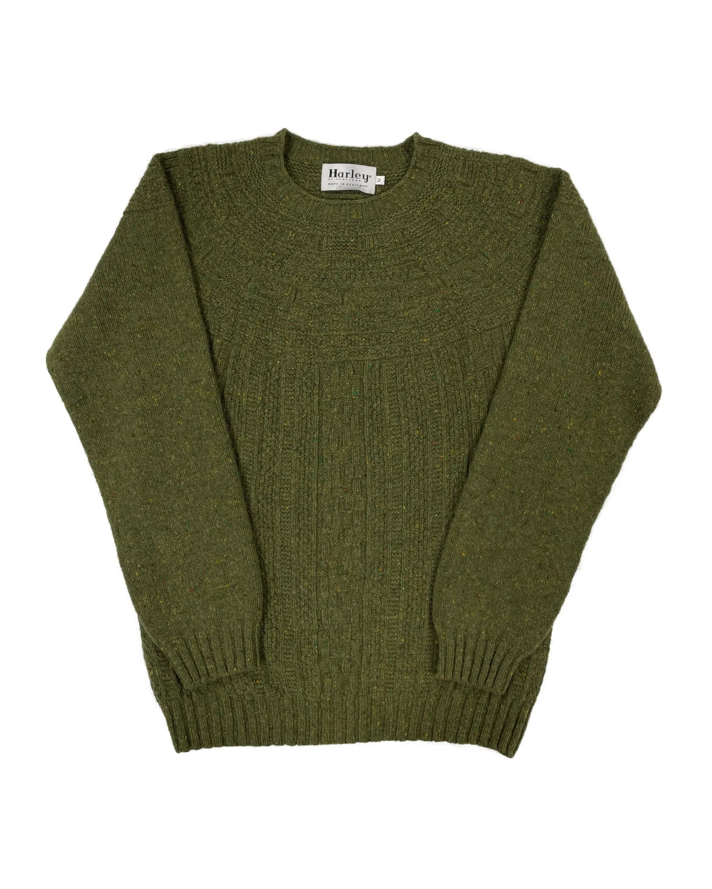 Mens Knitted Crew Neck Jumper (M5116/7) - Raasay