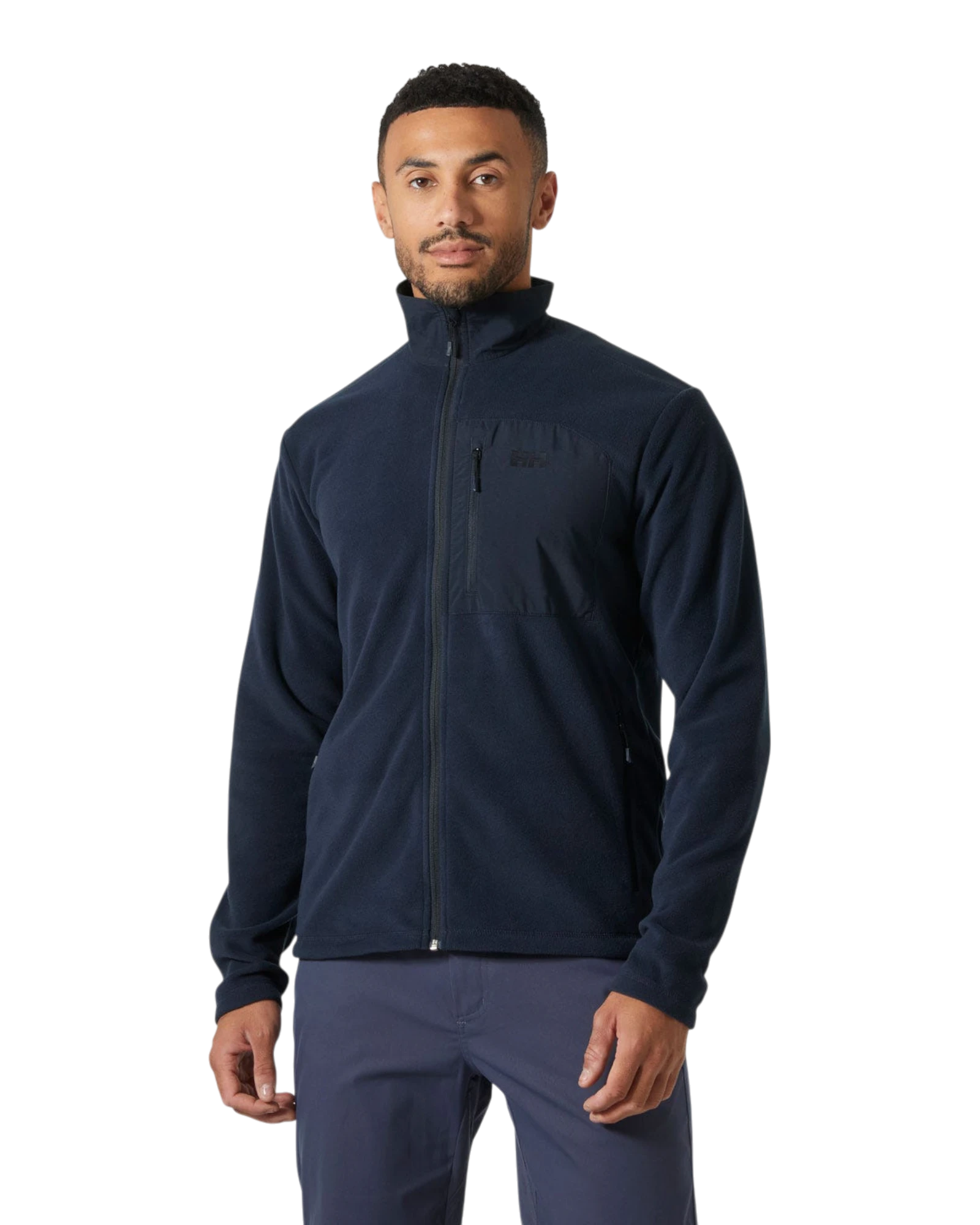 Daybreaker Block Microfleece Jacket - Navy