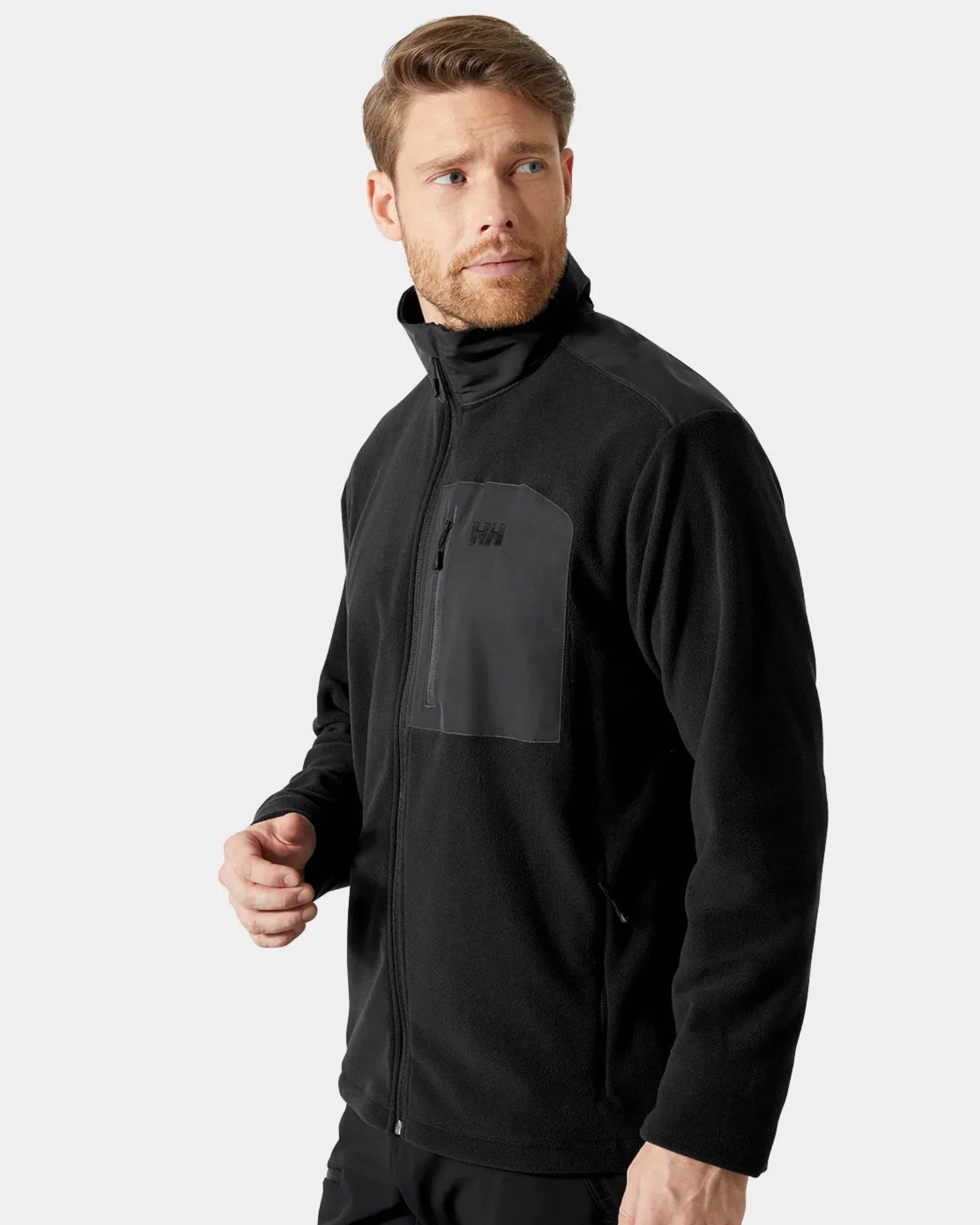 Men's Daybreaker Block Microfleece Jacket - Black