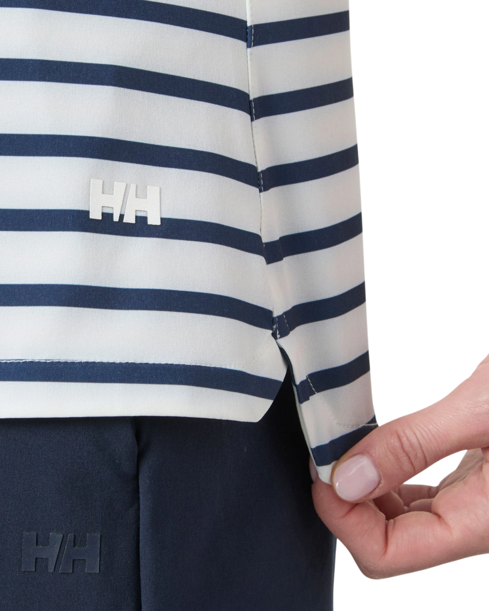 Thalia T-Shirt - White/Navy