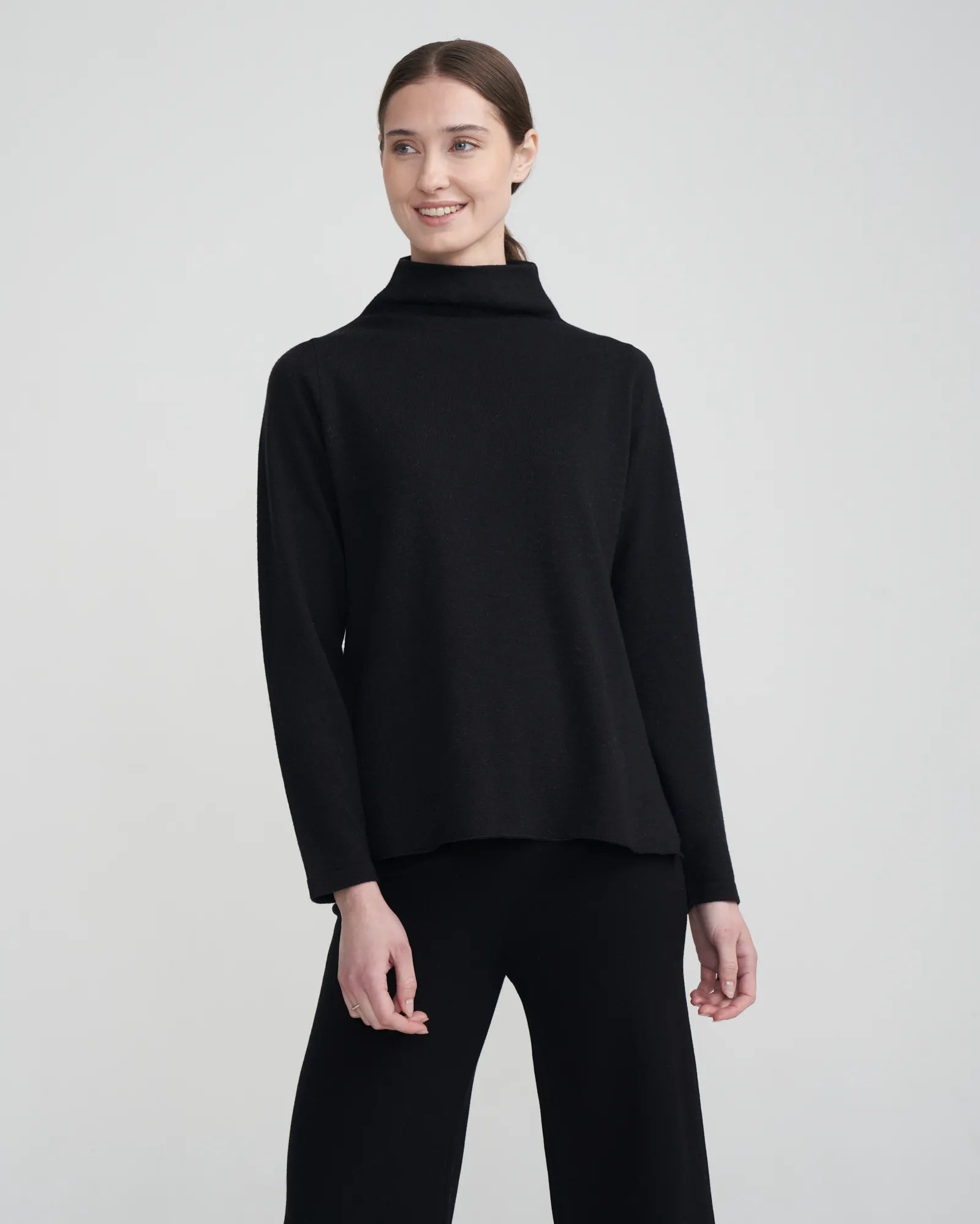 Alexandra Knitted Sweater - Black