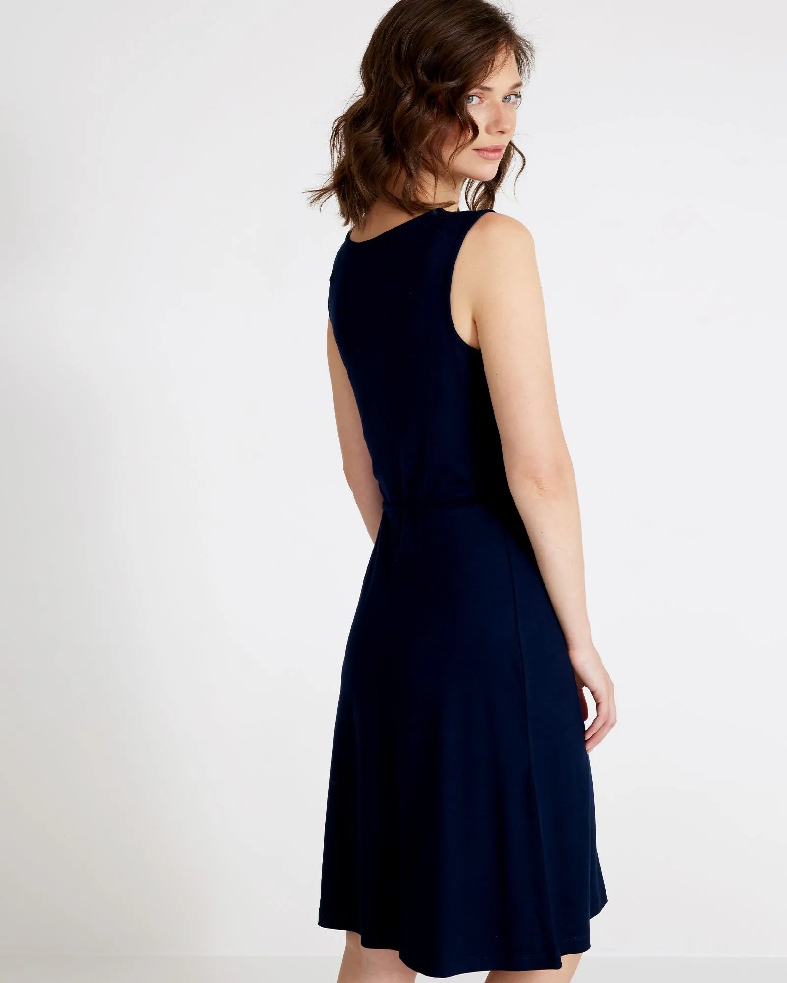 Asta Dress - Navy