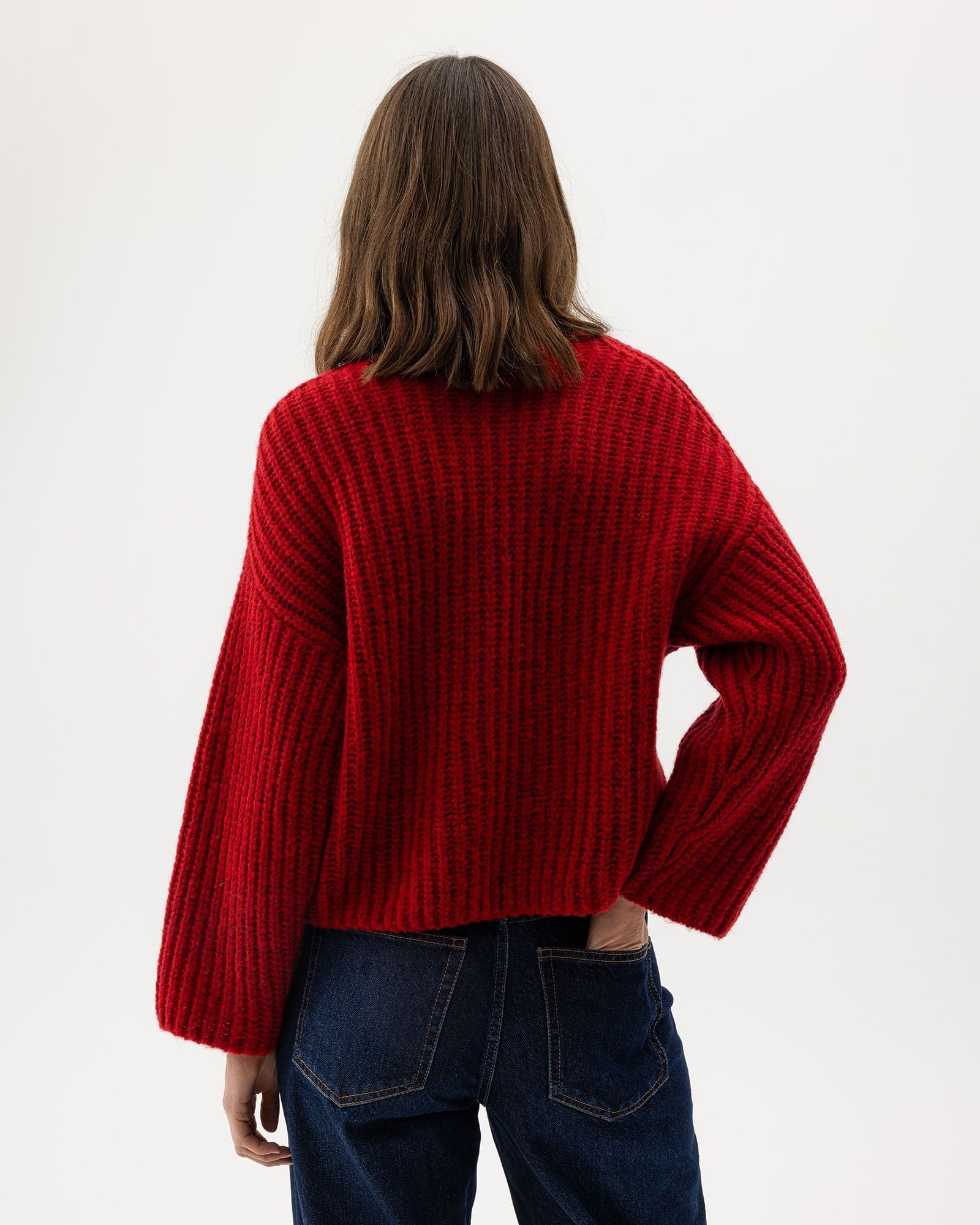 Cajsa Sweater - Ruby