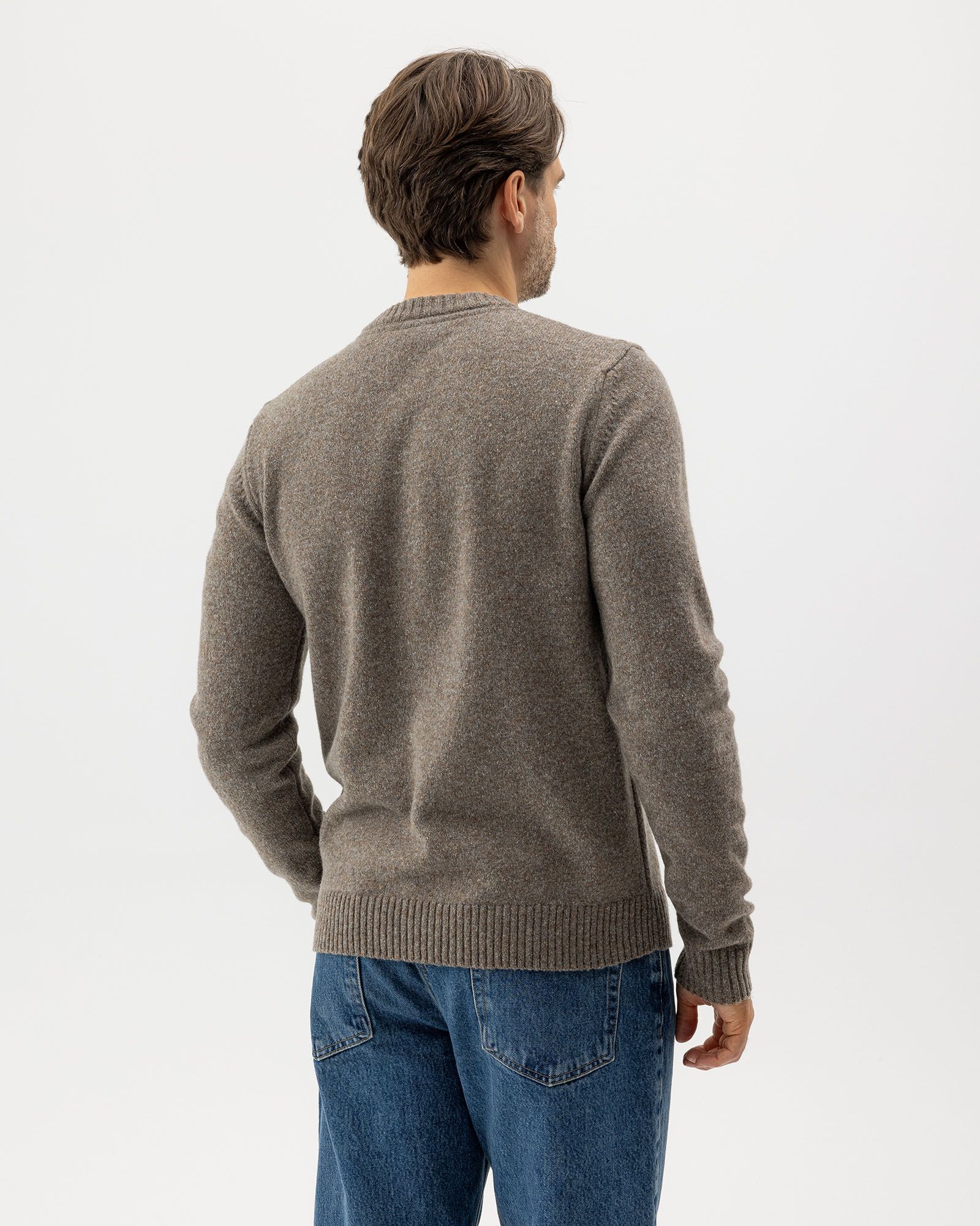 Charles Crew Neck Jumper - Mole