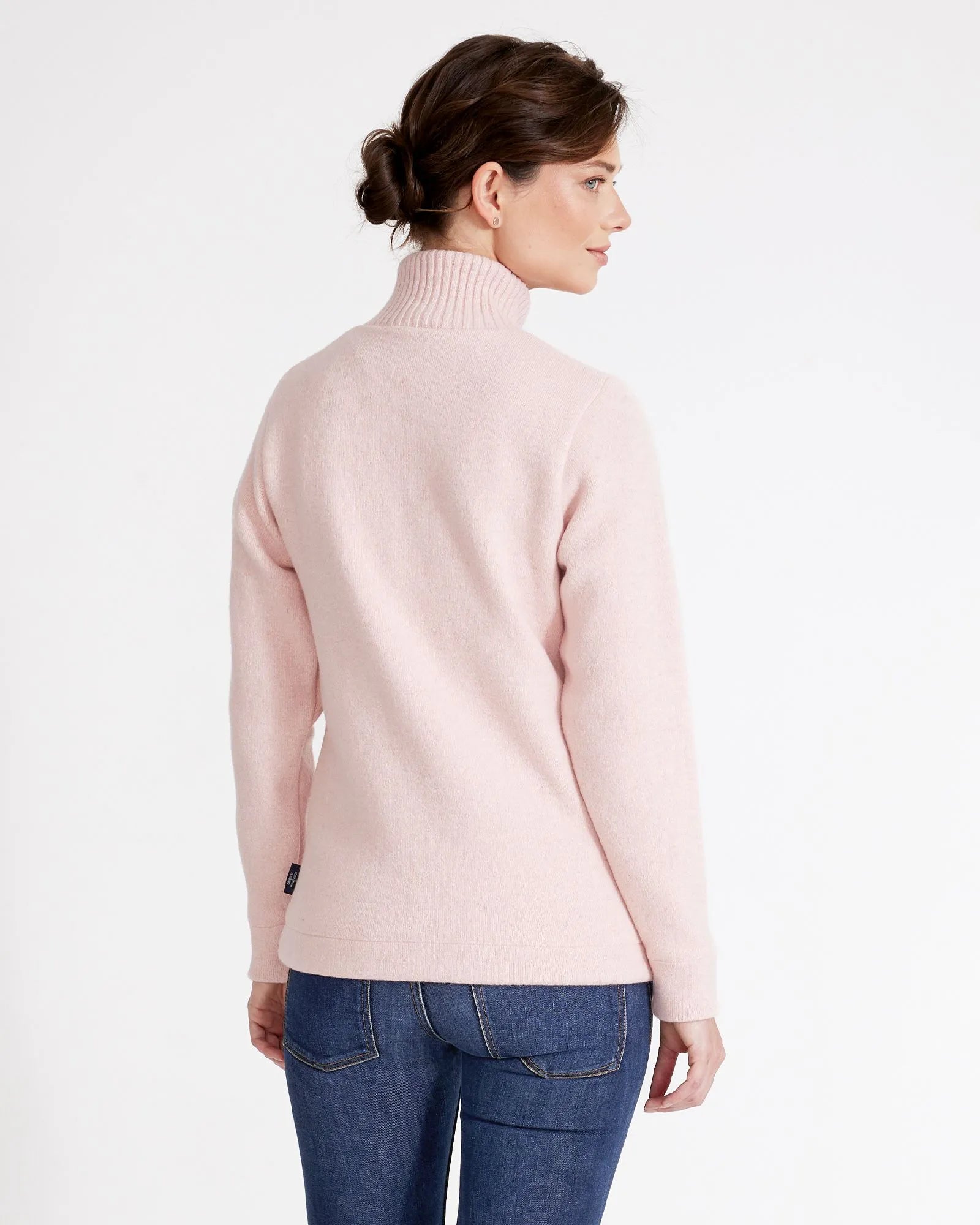 Claire Knitted Windproof Sweater - Flamingo
