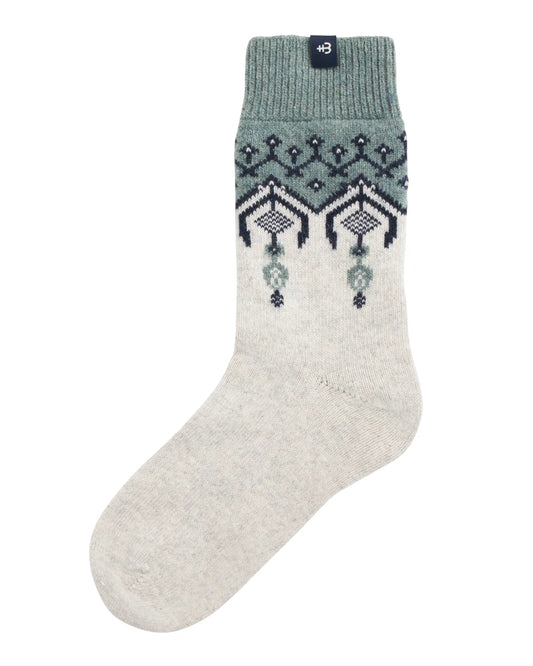 Duvnas Knitted Socks - Sage
