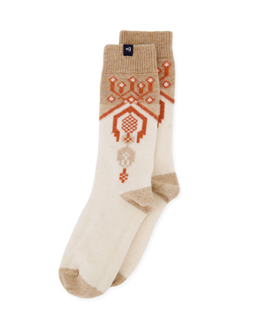 Duvnas Knitted Socks - Sand