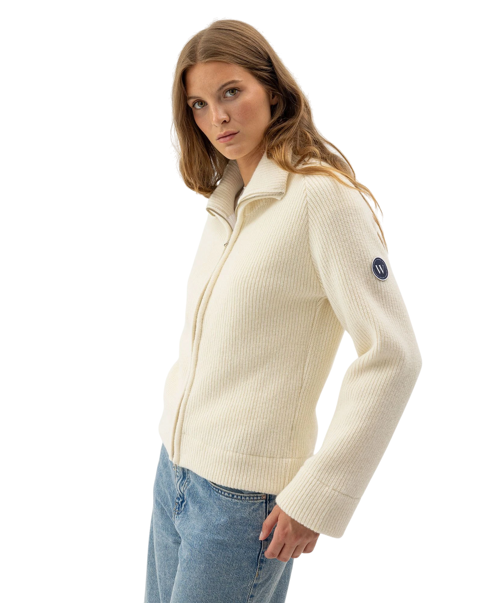 Essie Windproof Sweater - Whisper White