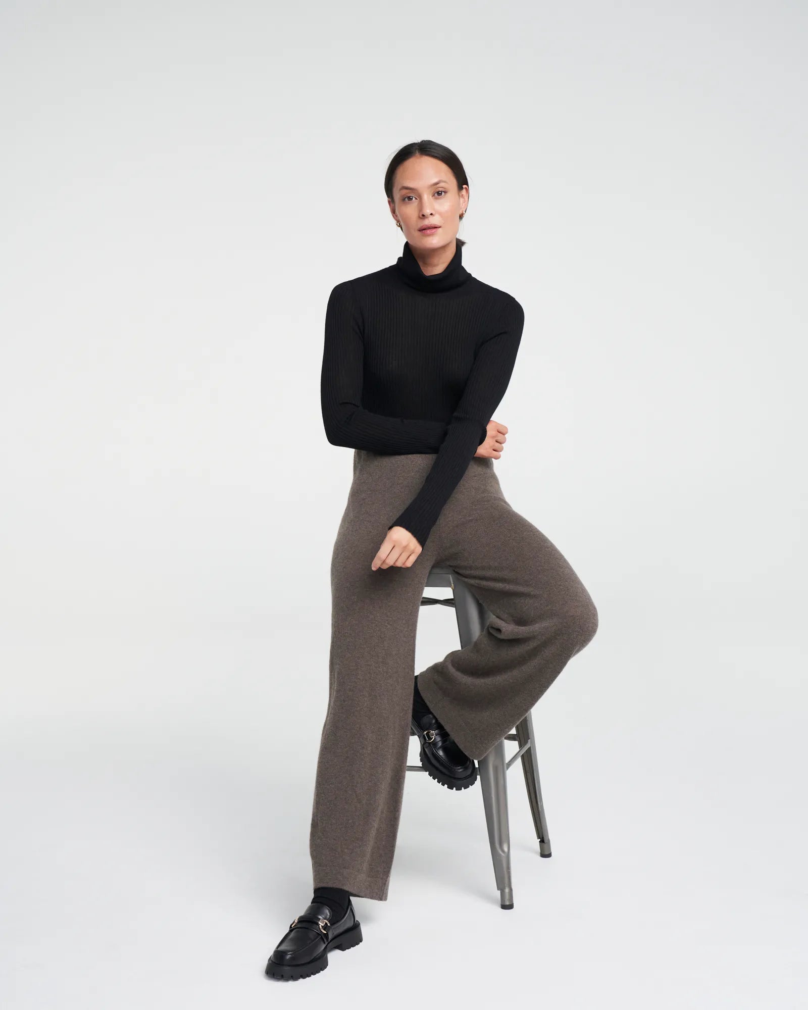 Hilda Pants - Dark Taupe