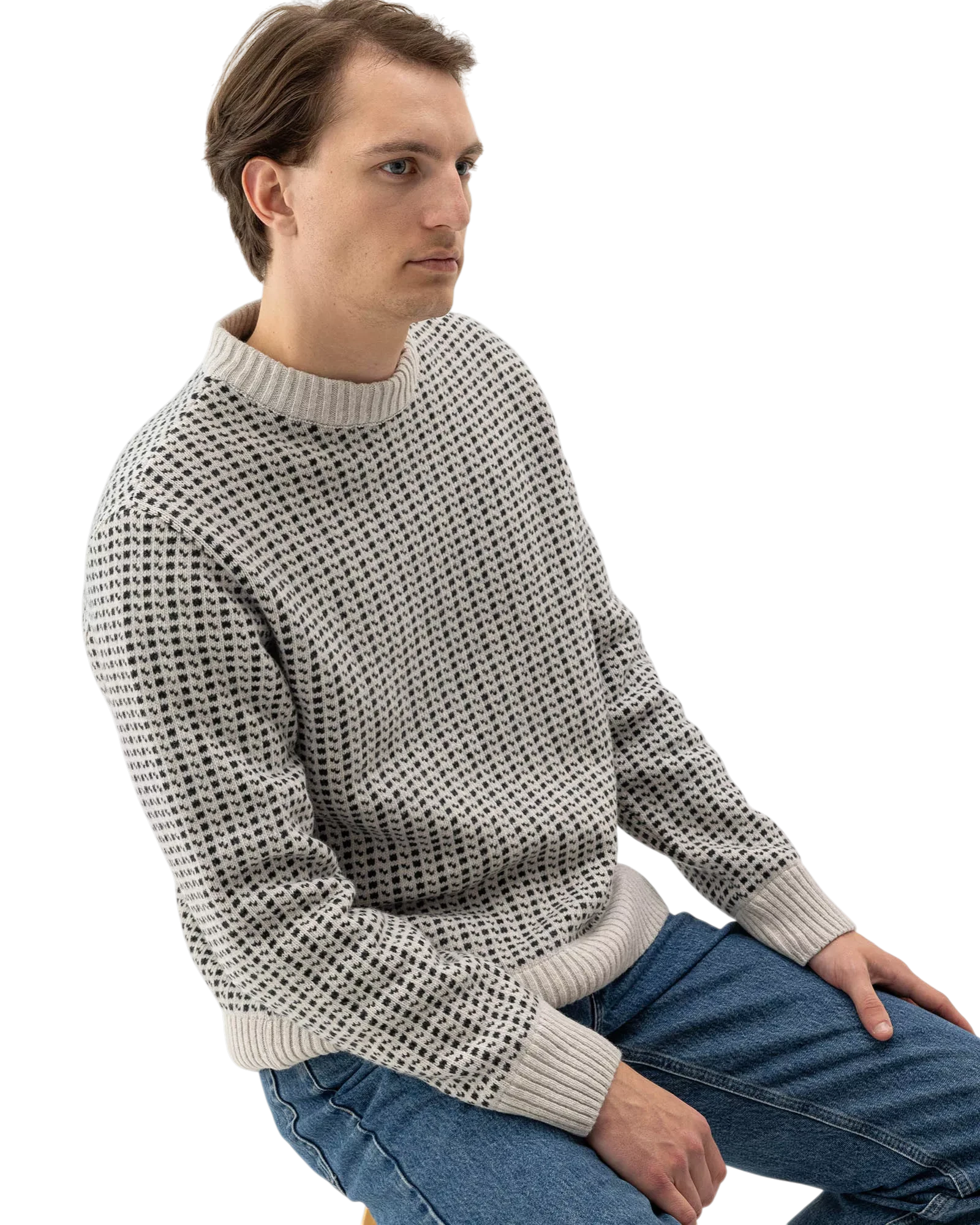 Hilmer Jumper - Light Grey/Anthracite