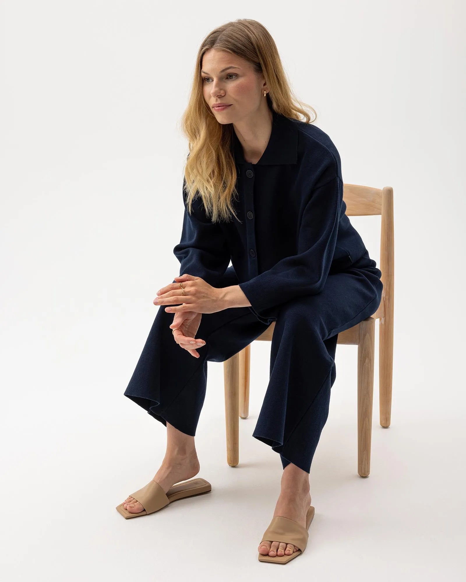 Jane Trousers - Navy
