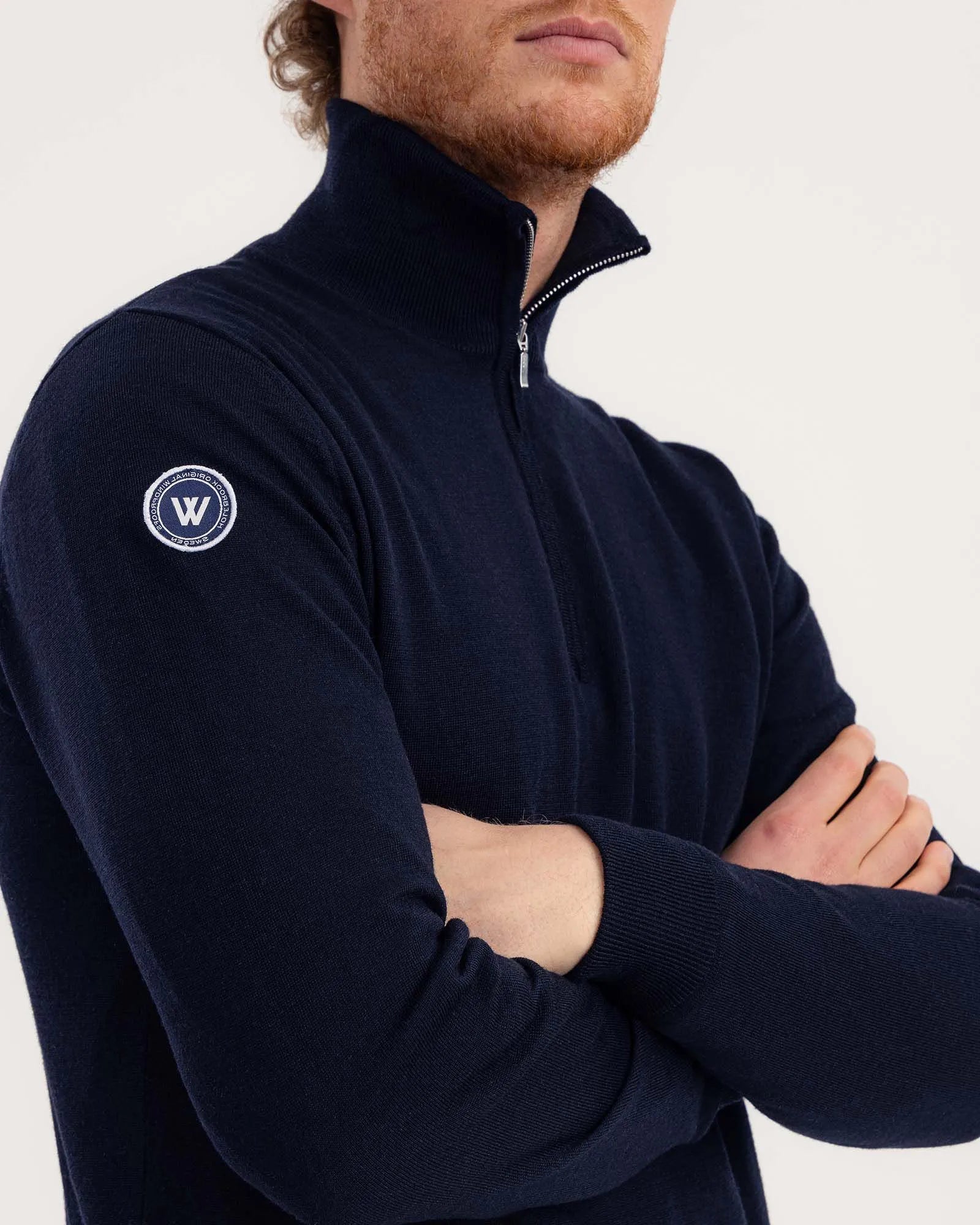 Jesper T-Neck WP - Dark Navy