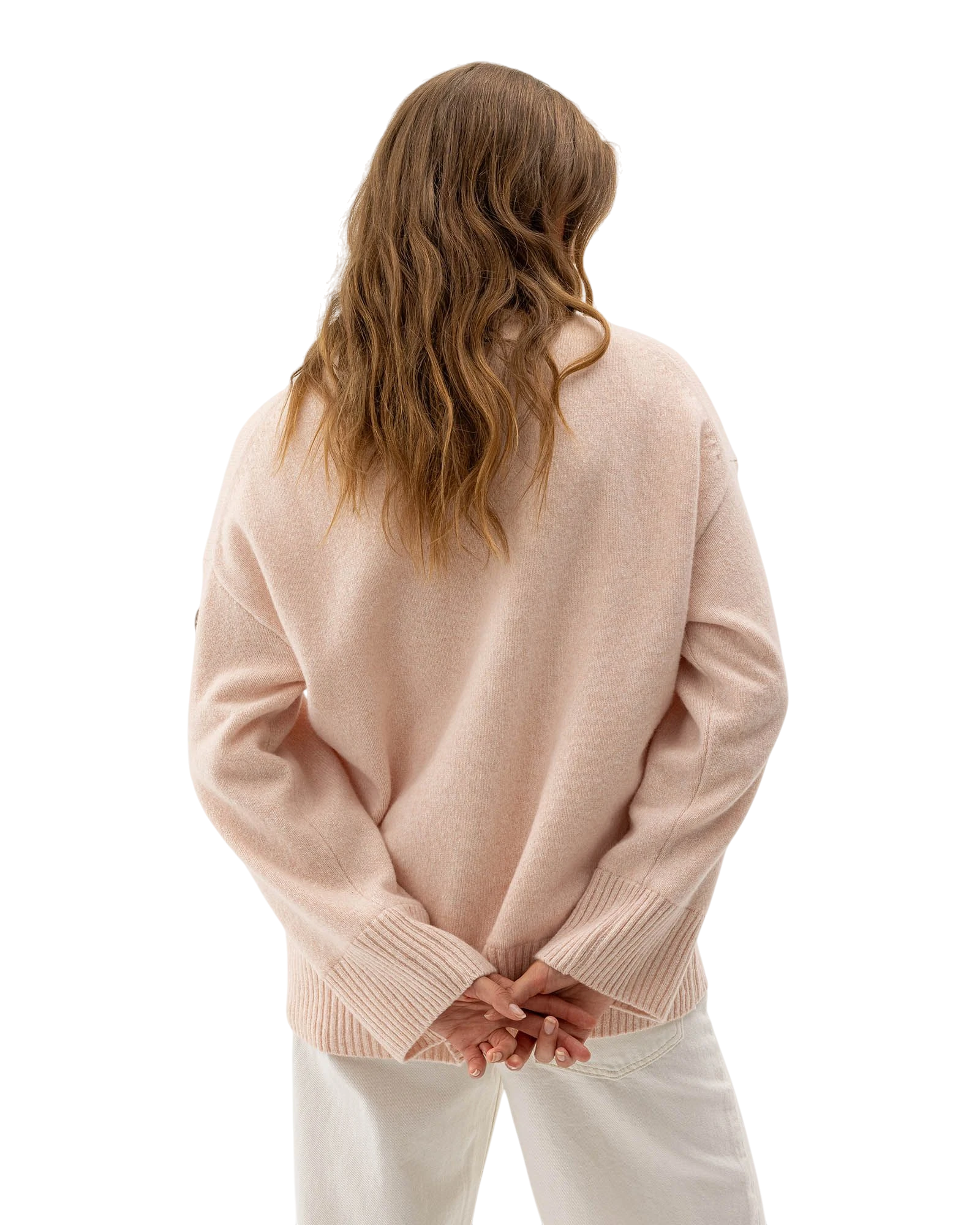 Margot Turtle Neck Windproof Jumper - Flamingo