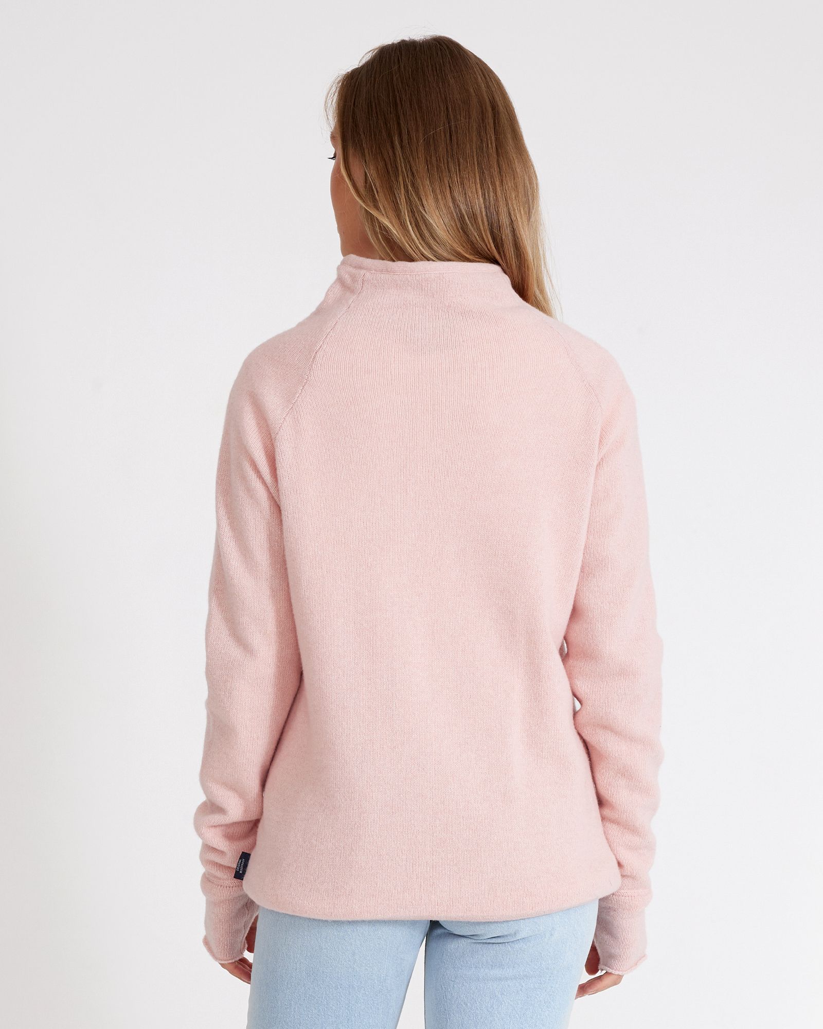 Martina Knitted Windproof Sweater - Flamingo