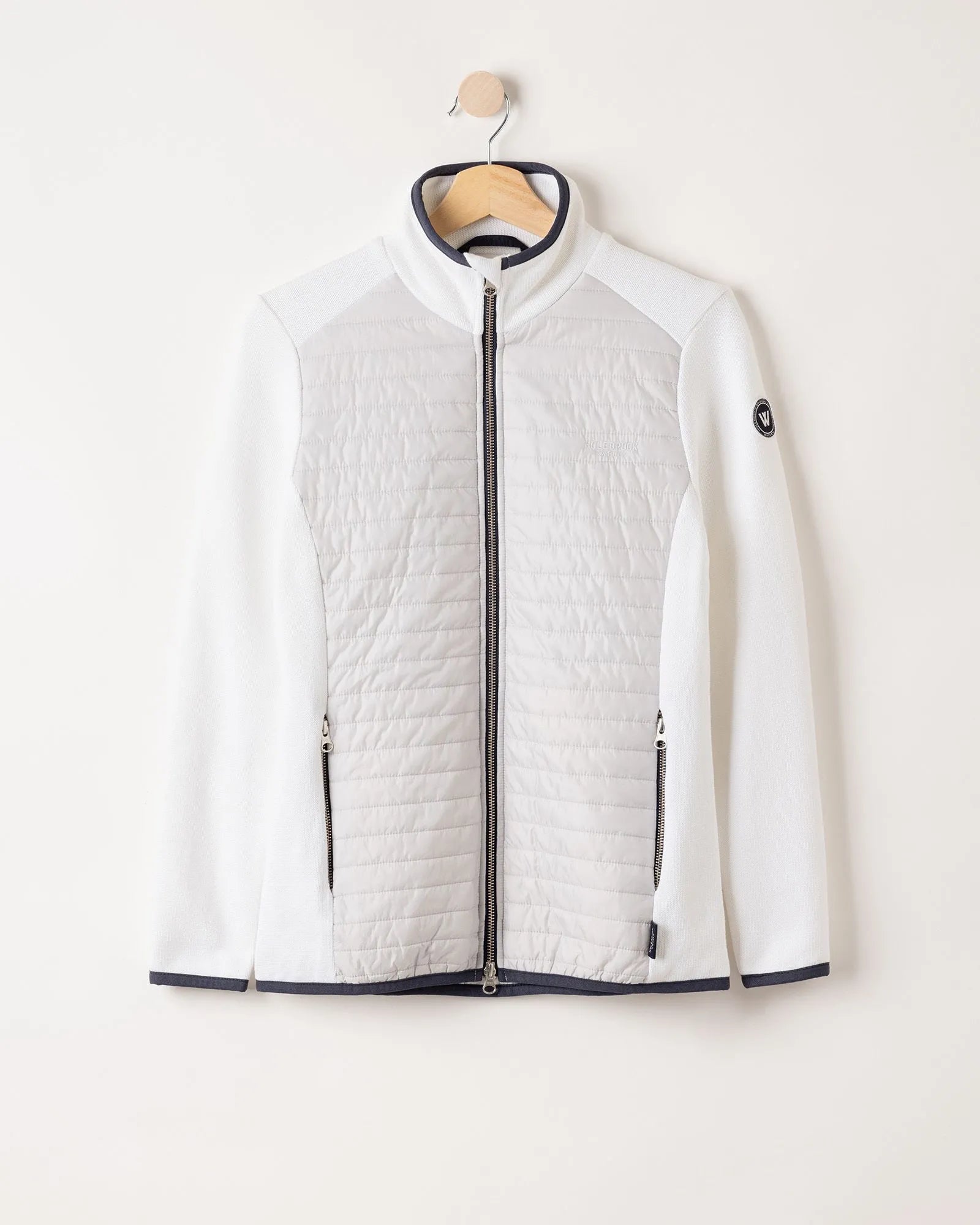 Mimmi Fullzip WP - White/Marble Grey