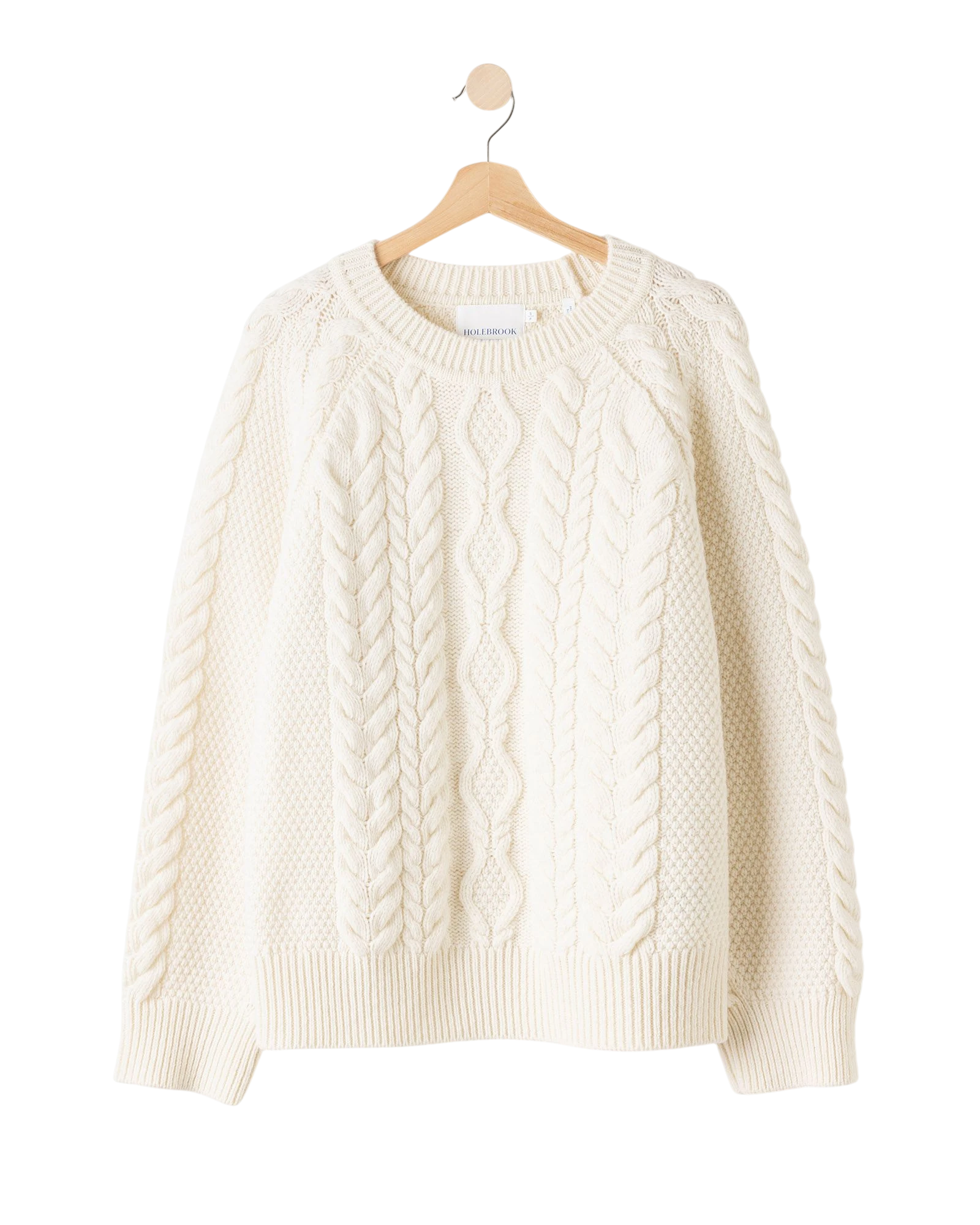 Nadira Crew Neck Jumper - Off White