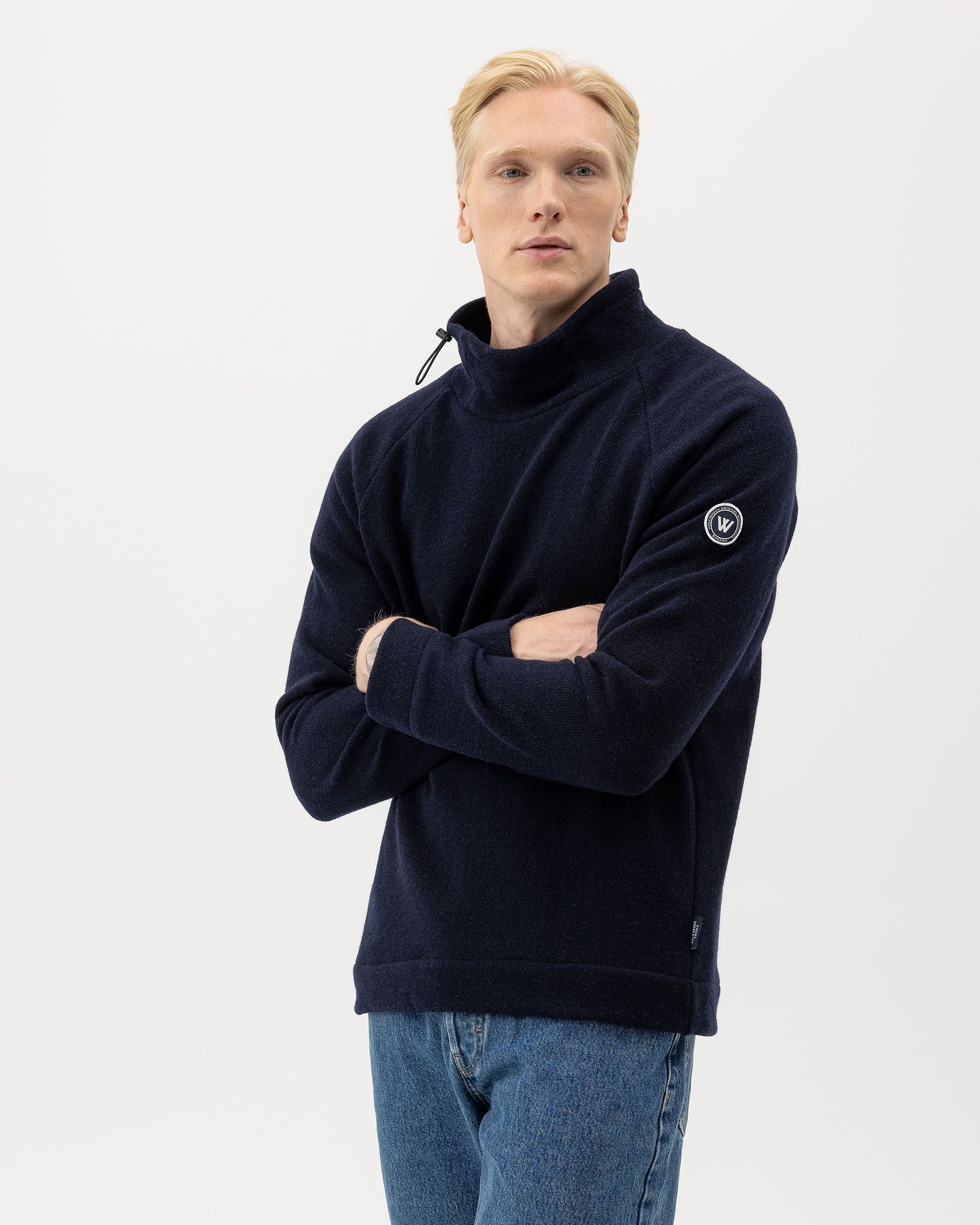 Patrick Windproof Jumper - Navy