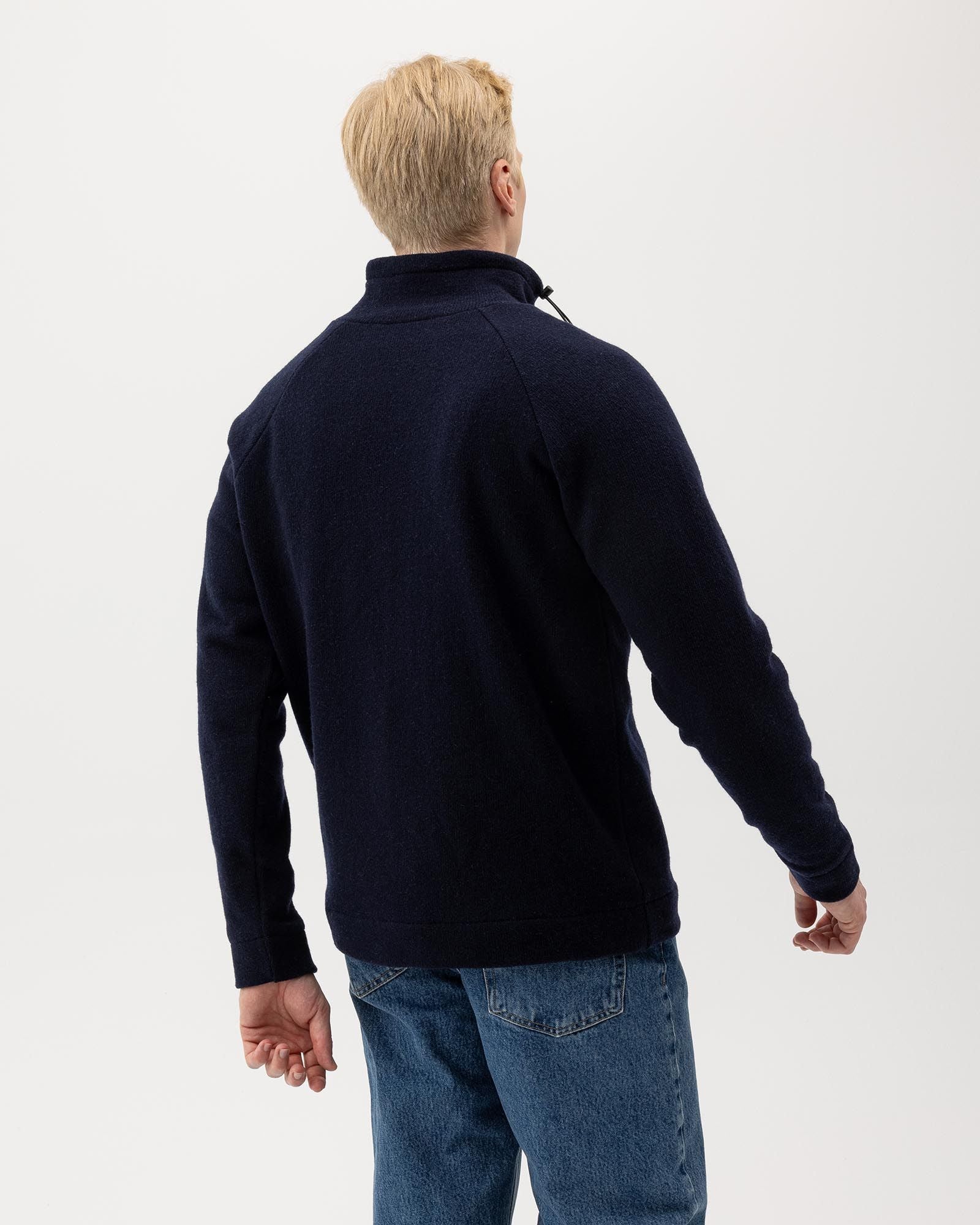 Patrick Windproof Jumper - Navy