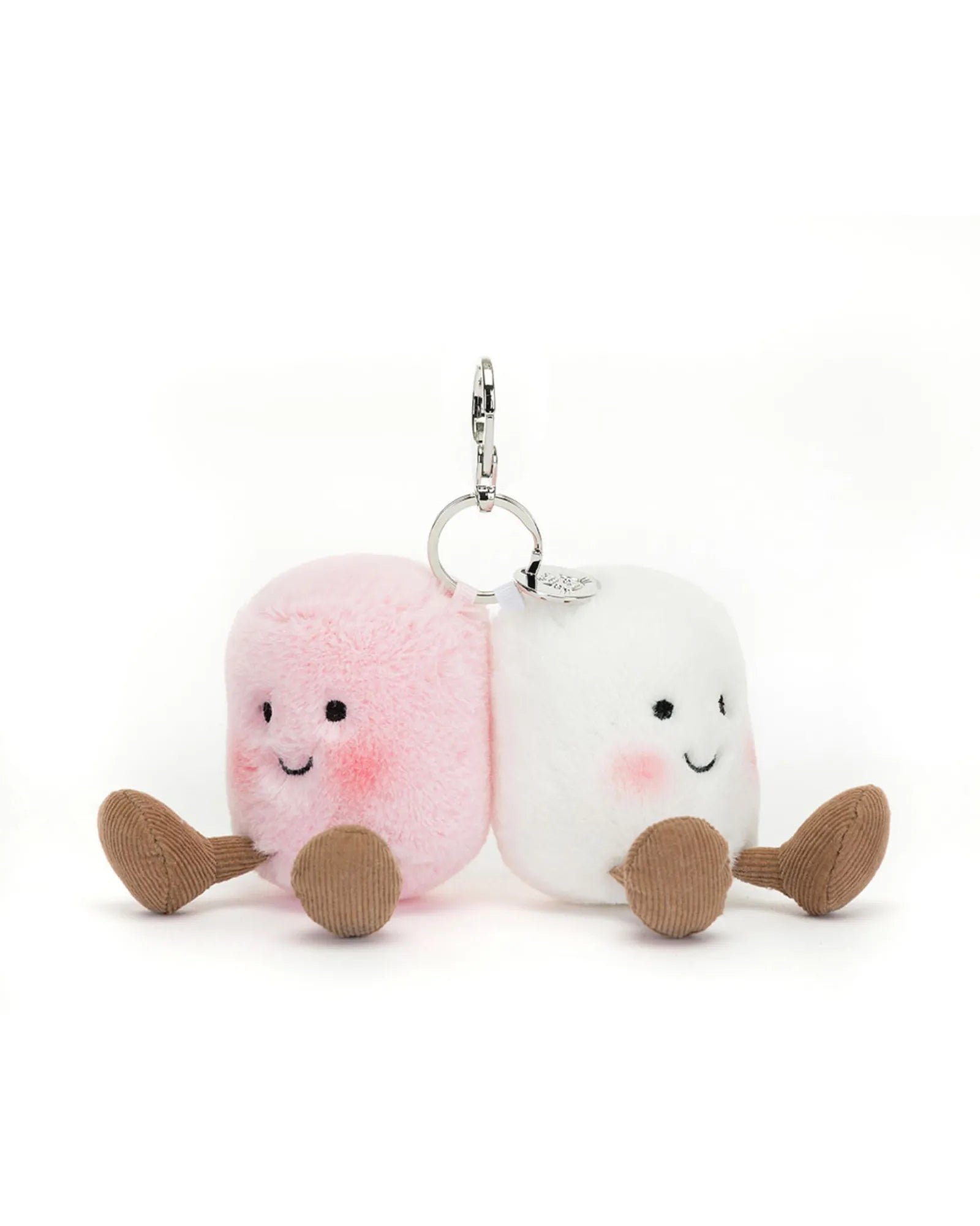 Amuseables Pair Of Marshmallows Bag Charm