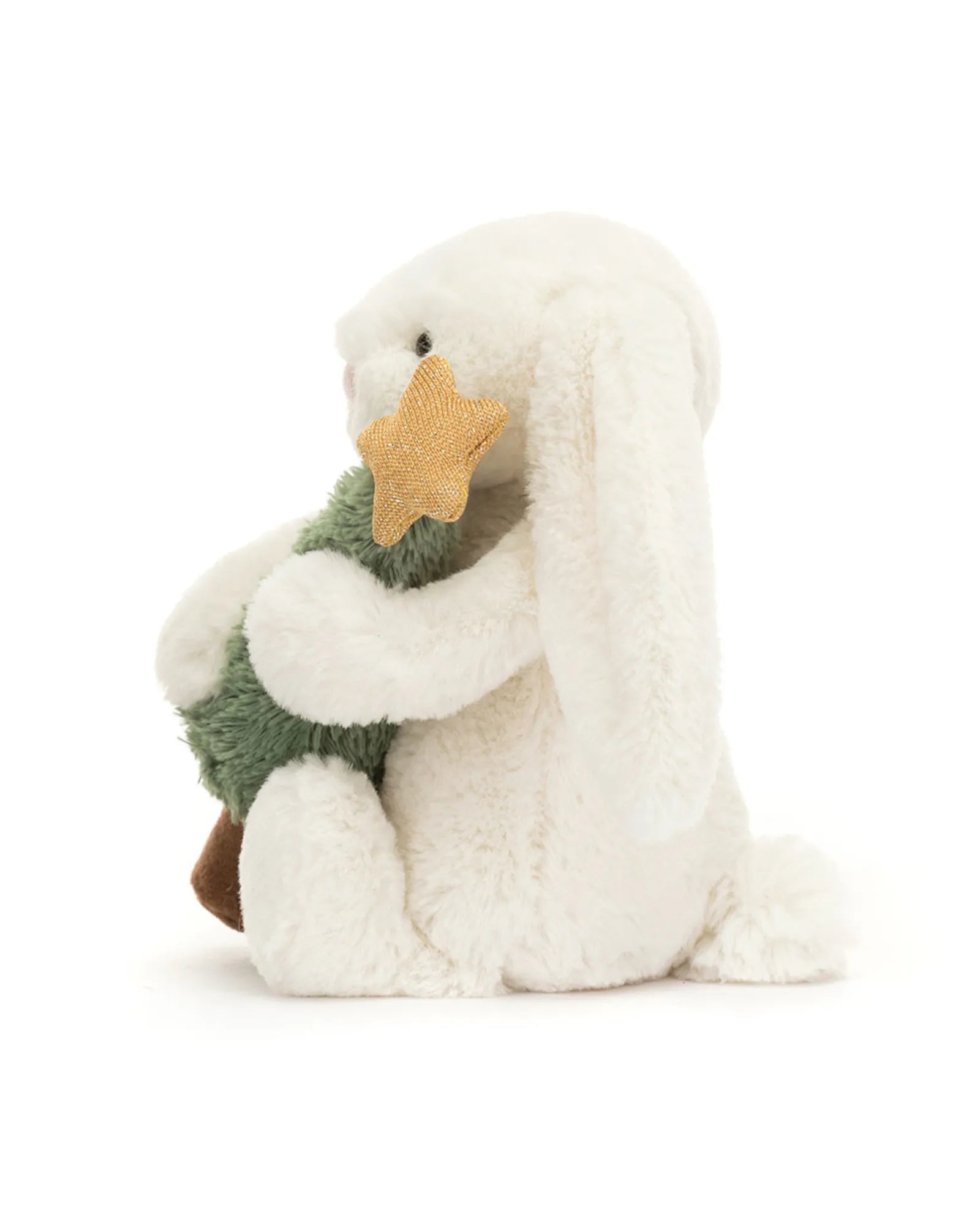 Bashful Bunny With Christmas Tree