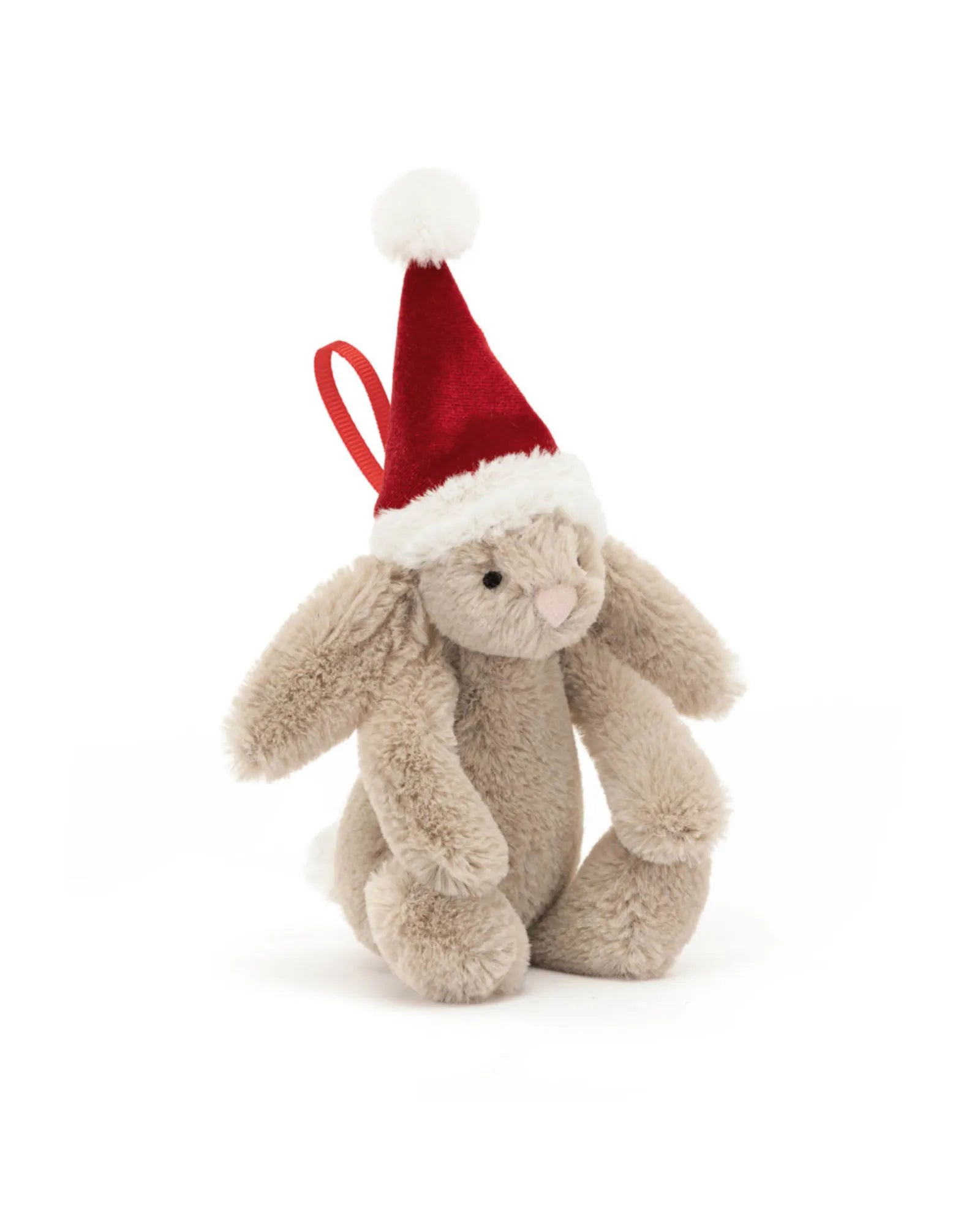 Bashful Christmas Bunny Decoration