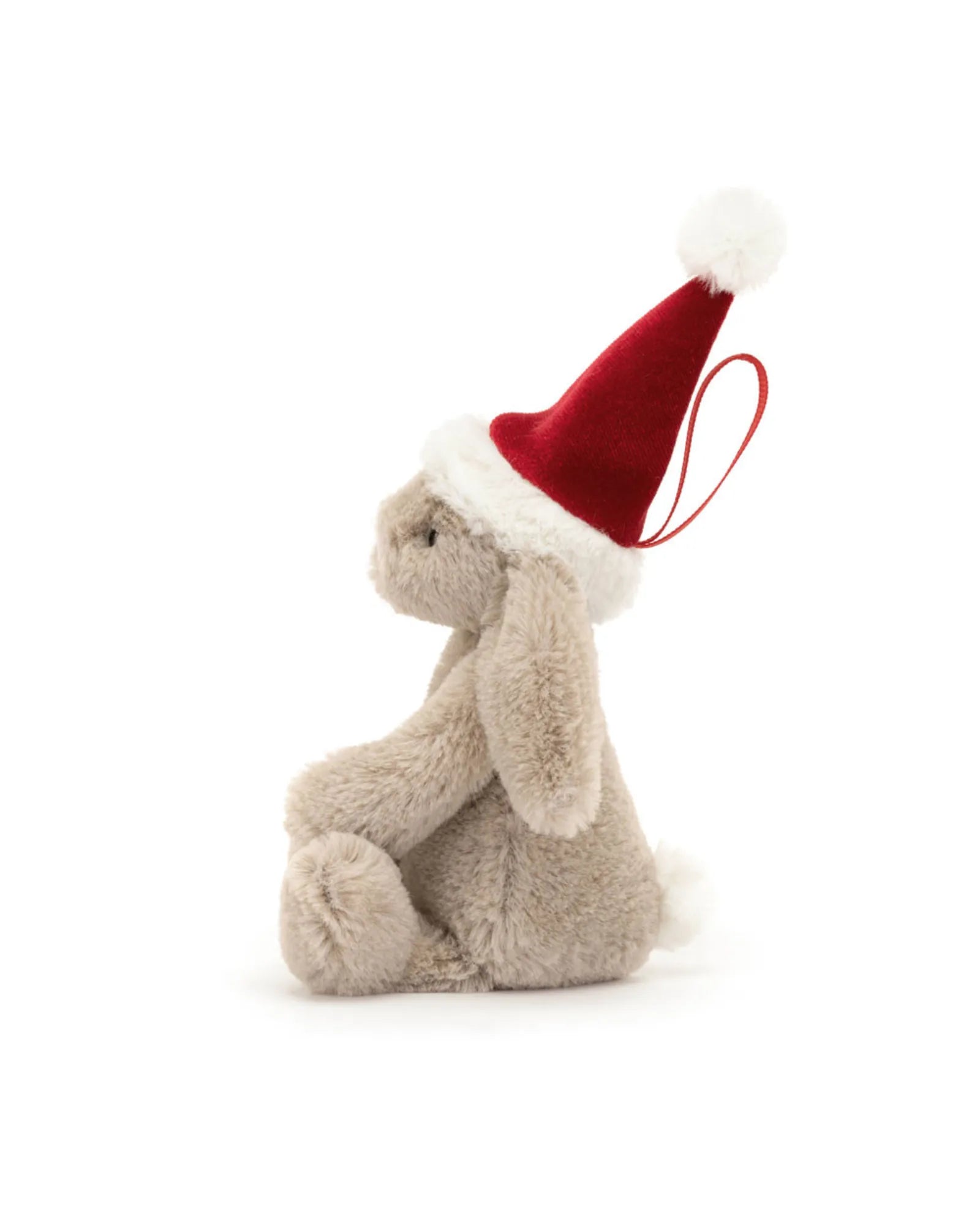 Bashful Christmas Bunny Decoration