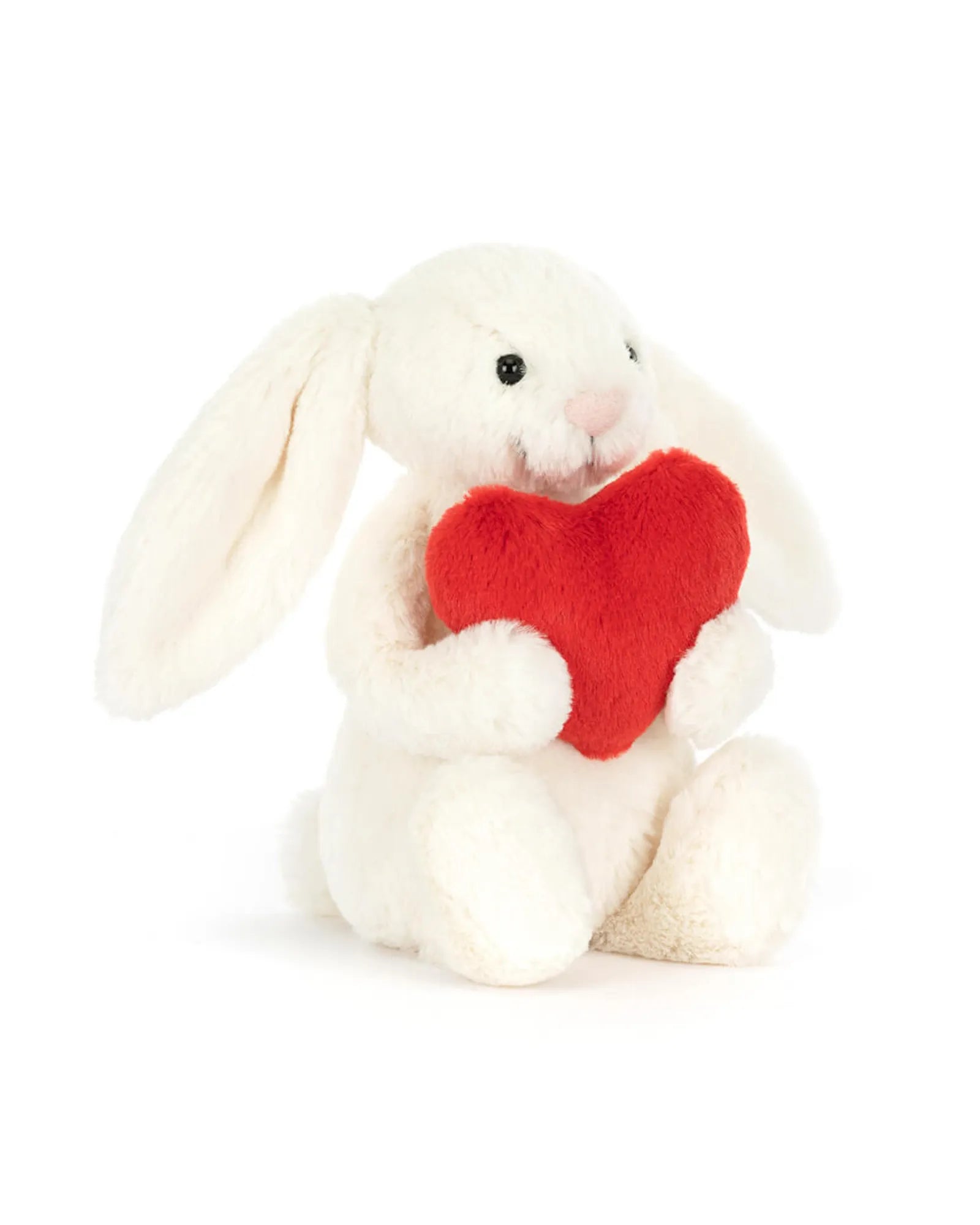 Bashful Red Love Heart Bunny