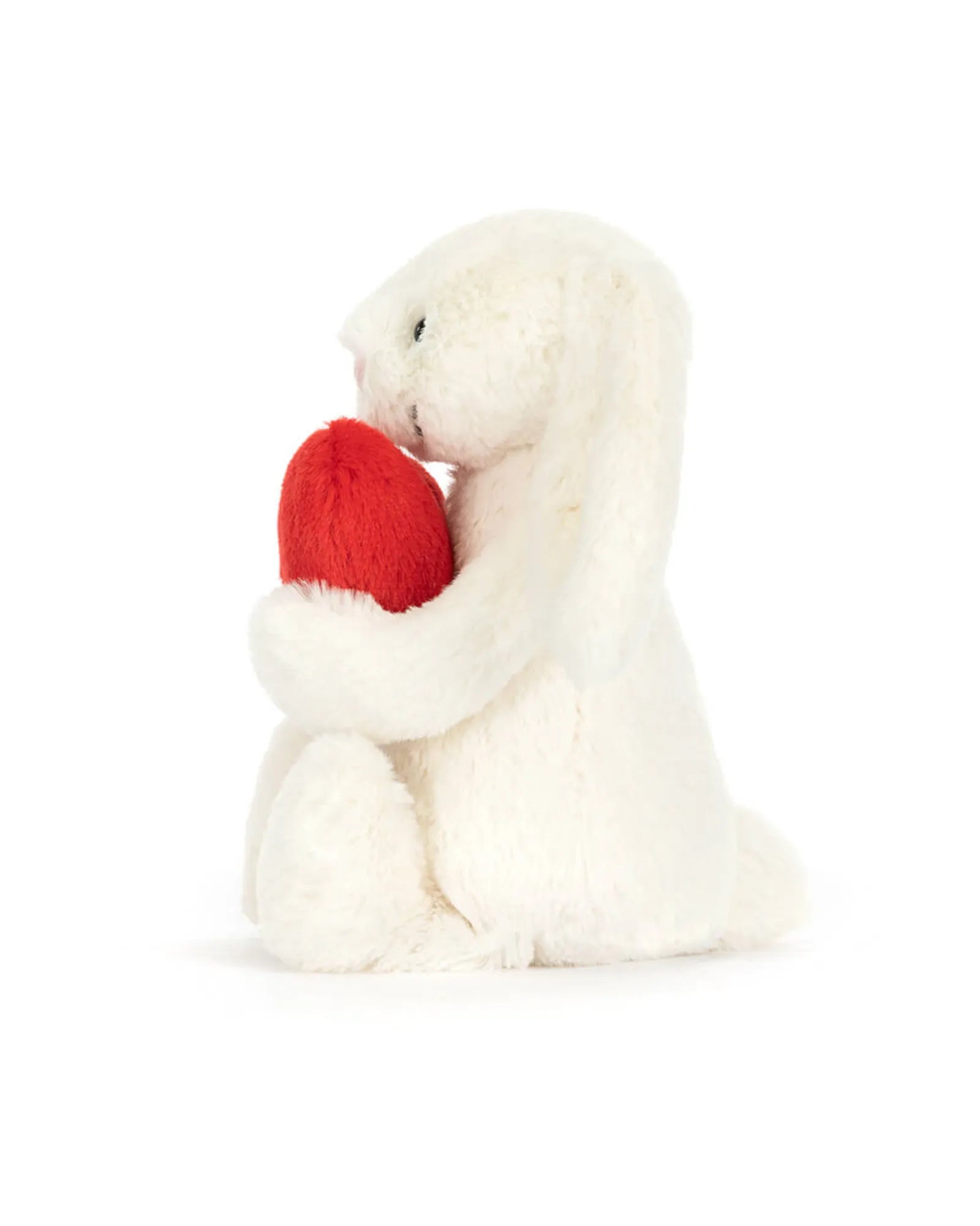 Bashful Red Love Heart Bunny