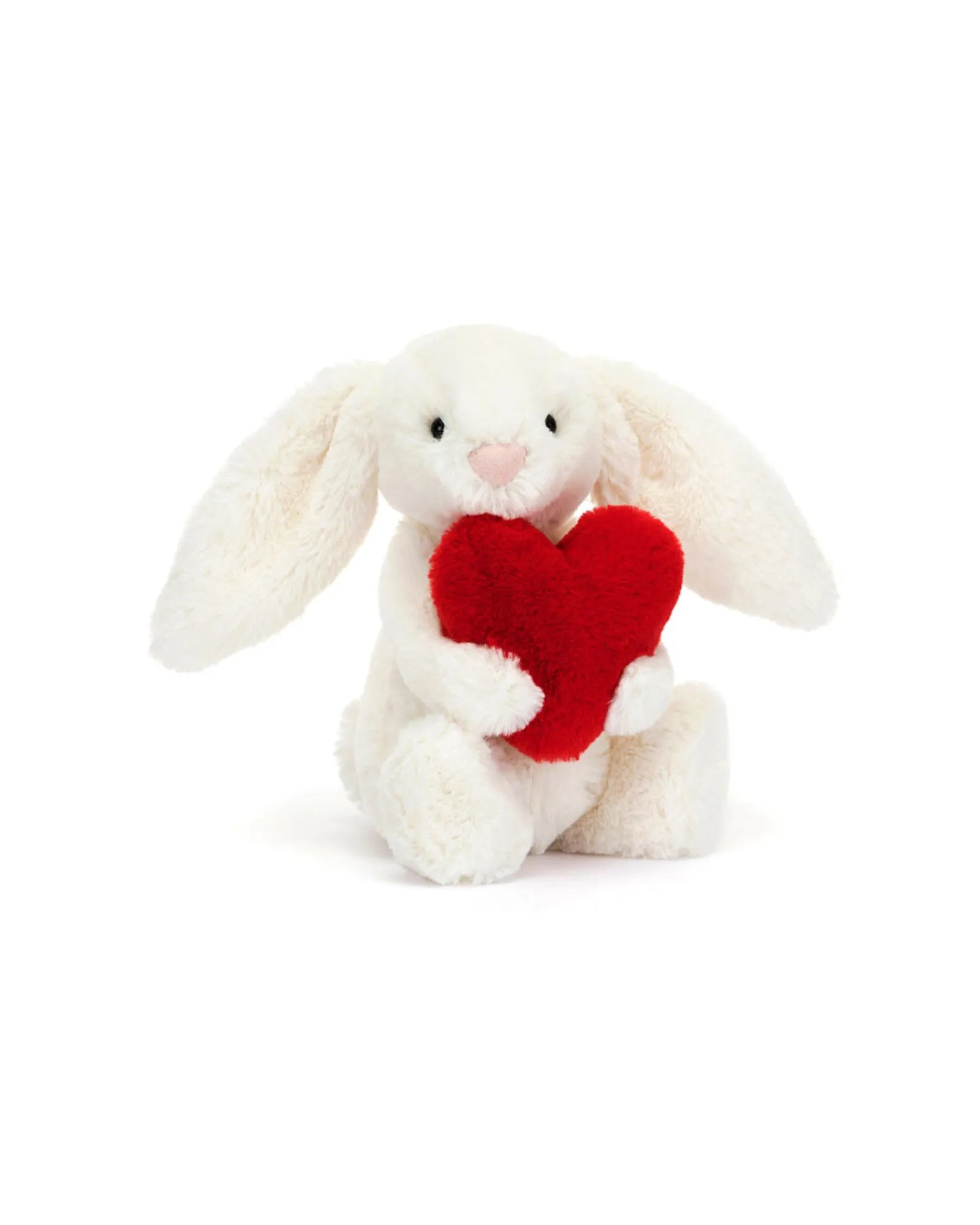 Bashful Red Love Heart Bunny