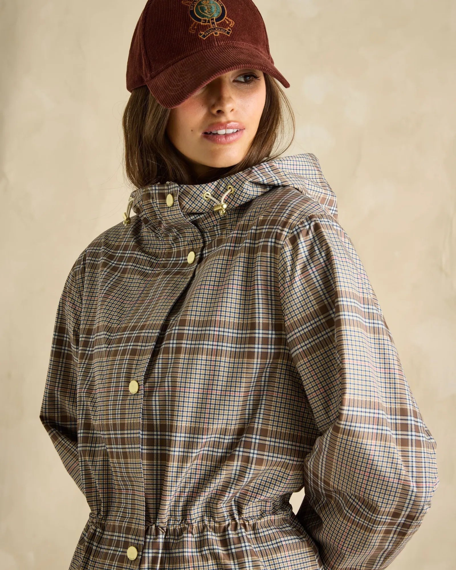 Holkham Raincoat - Check
