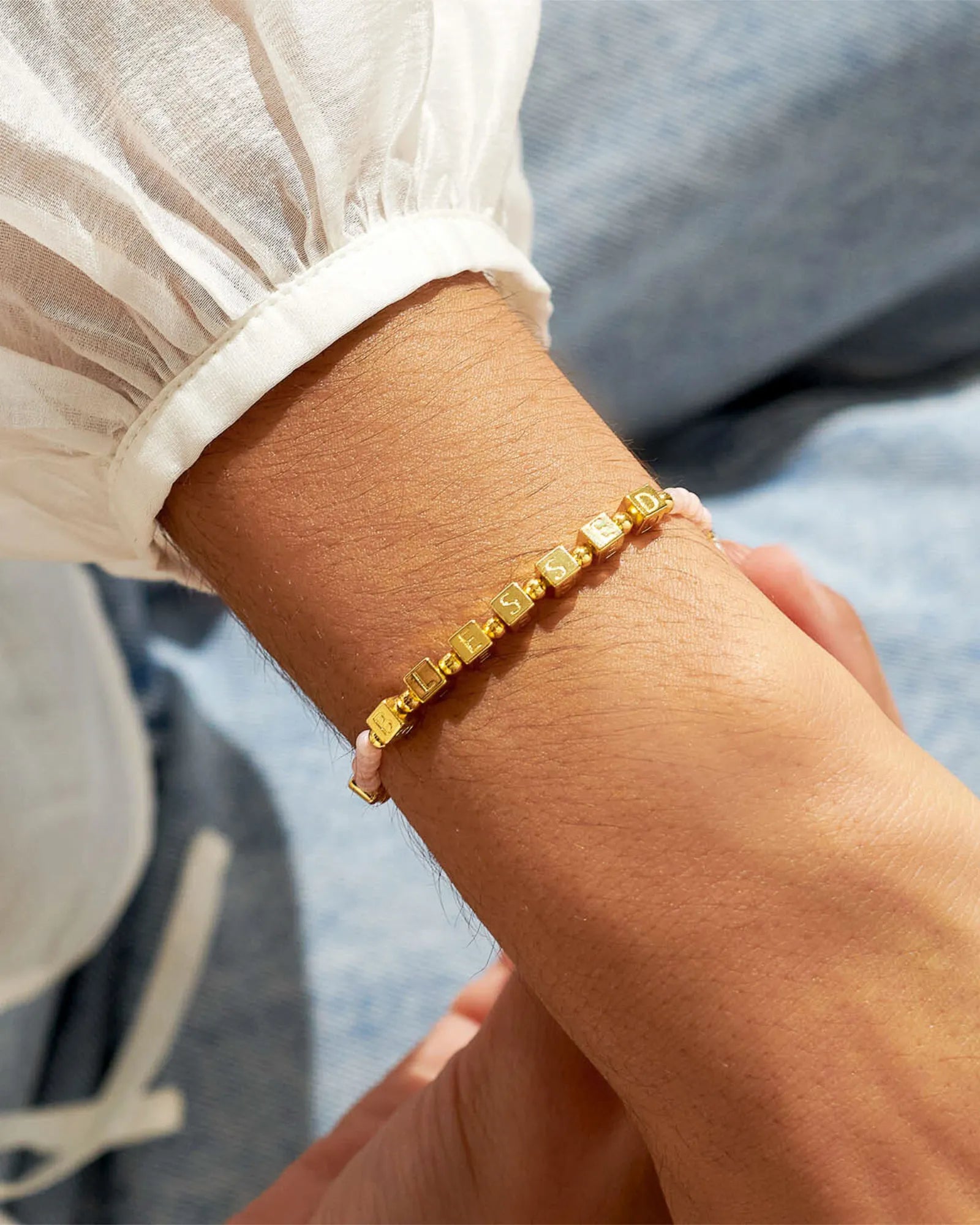 Happy Little Moments "Blessed" Bracelet