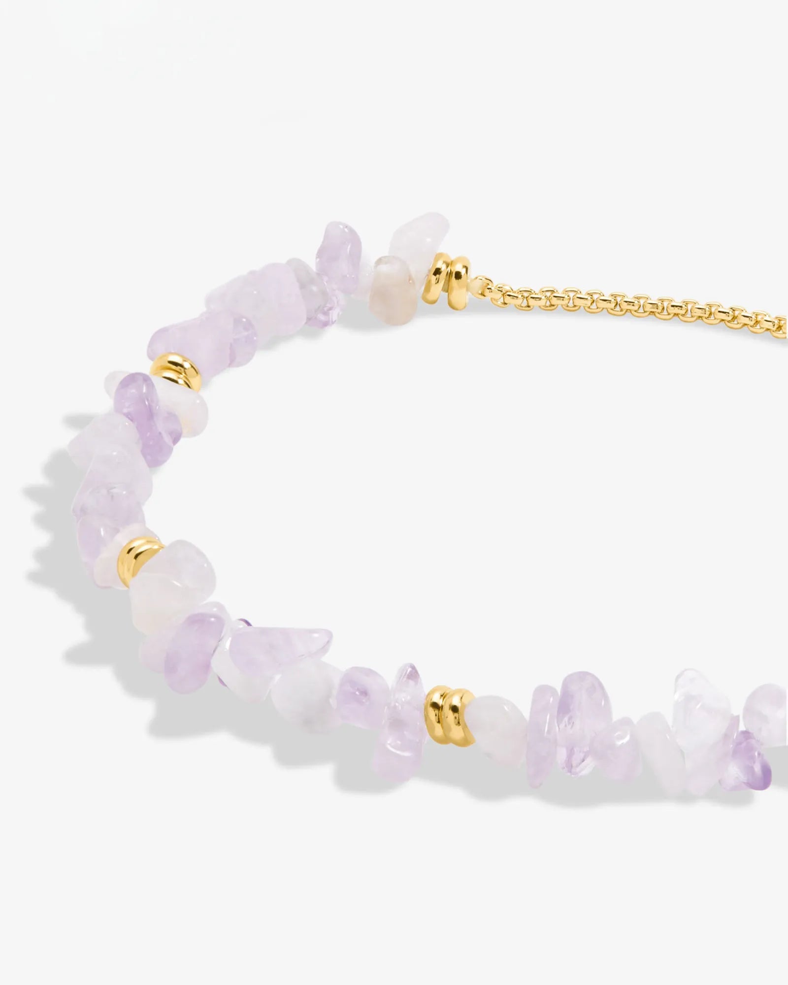 Manifestones Lilac Crystal Bracelet