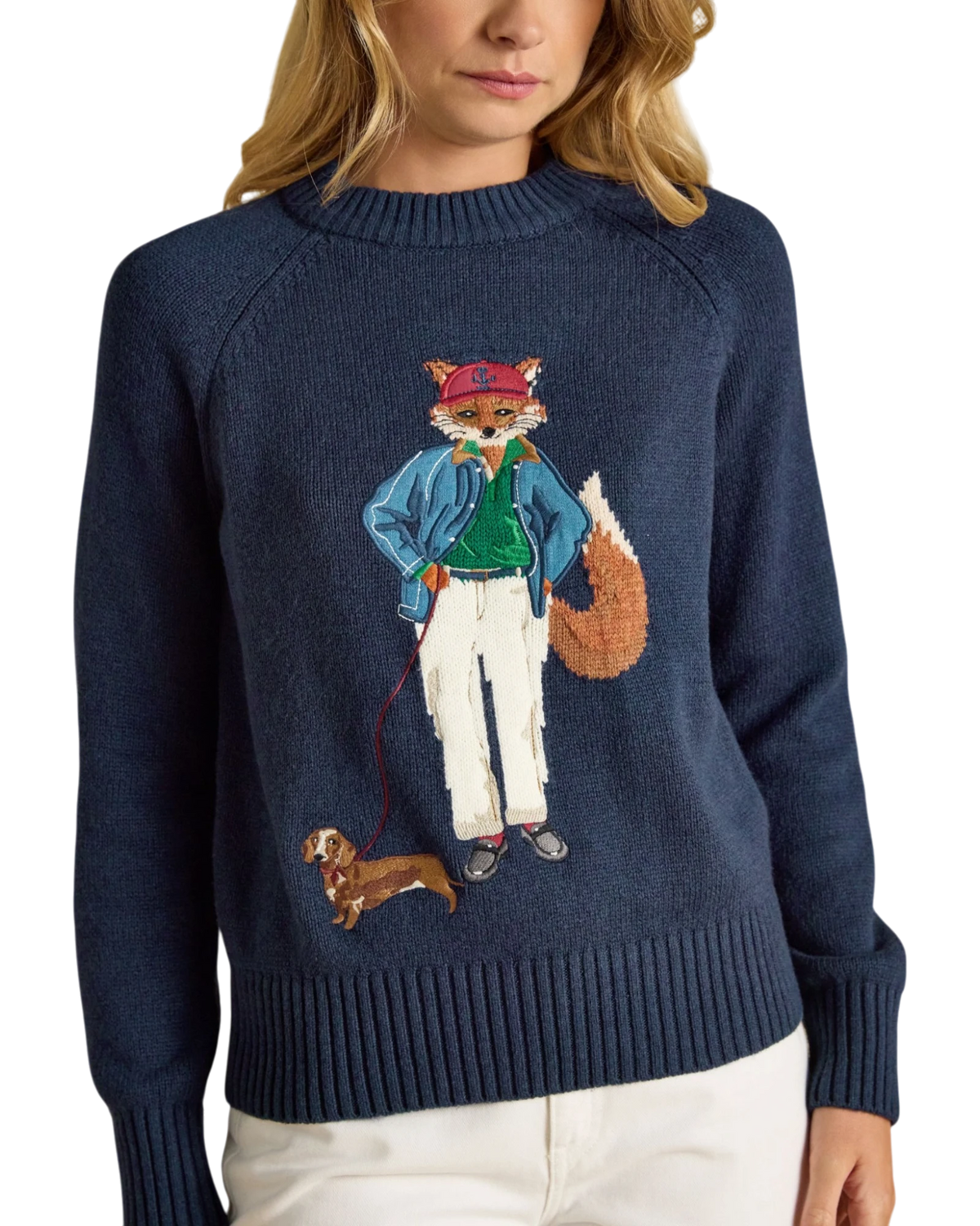 Jonty Fox Jumper - Navy