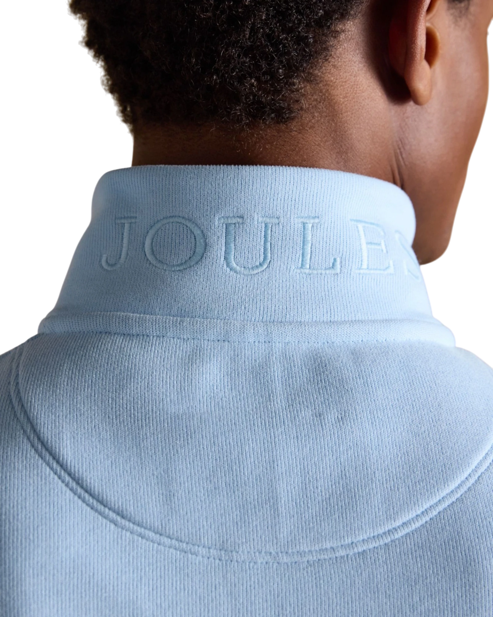 Alistair Quarter Zip Jumper - Blue